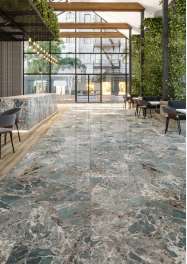 QUA0020 Плитка из керамогранита глазурованная QUA x0,65 Firoza Full Lap 60x120