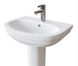 Умывальник Ekokerama Compatto с пьедесталом 0200