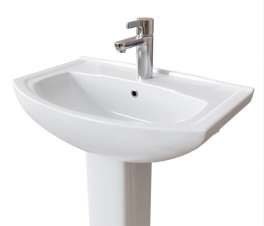 Умывальник Ekokerama Romanza с пьедесталом 0201