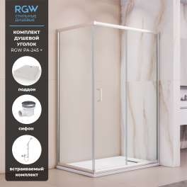 Комплект прямоугольник: RGW PA-245 + RGW LUX/TN + RGW Velplex QYD-06 + RGW SP-23
