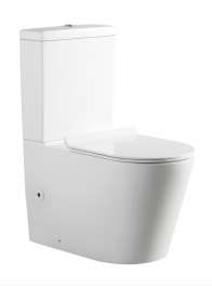 Унитаз-компакт Alcora Felice 4/6 безободковый, с тонким легкосъемным сиденьем, дюропласт, микролифт