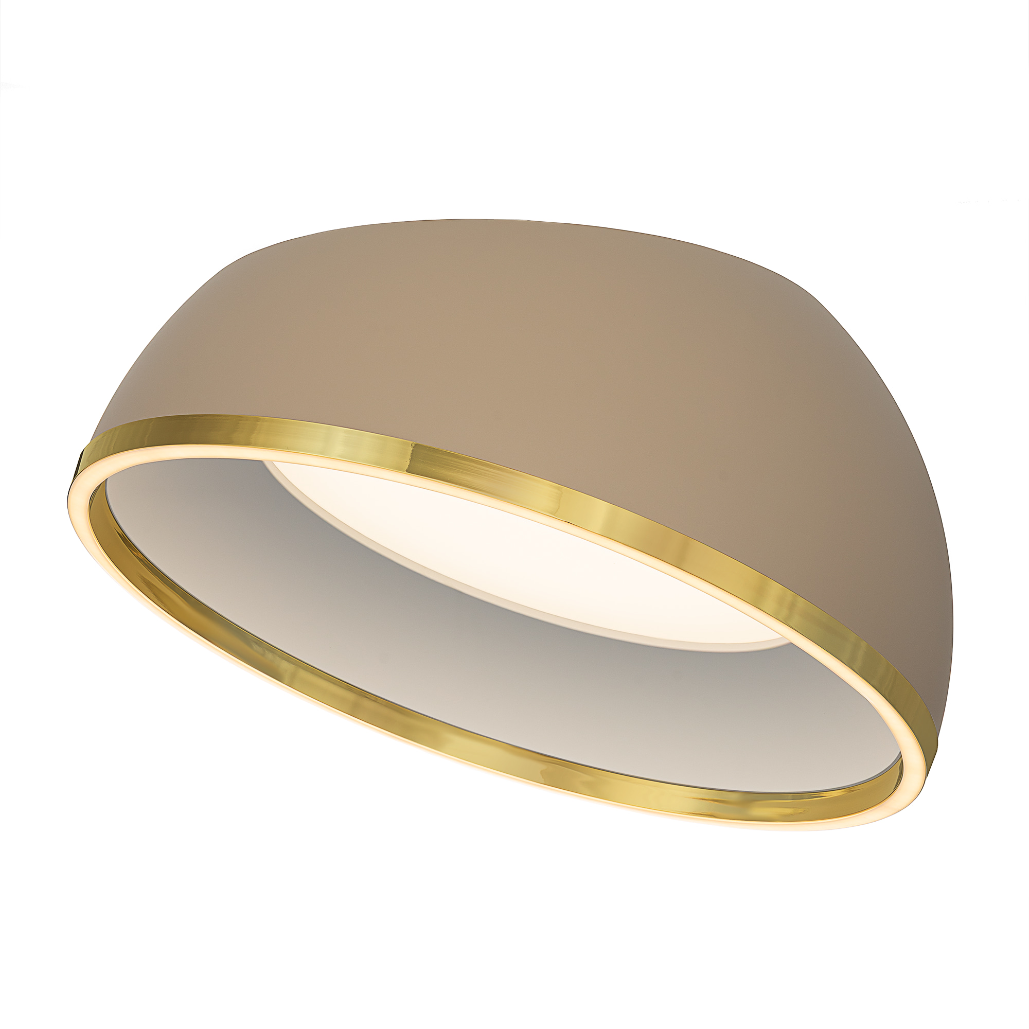 Citilux FLOOM CL736152 Светильник потолочный с пультом Бежевый+Золото арт. 89795