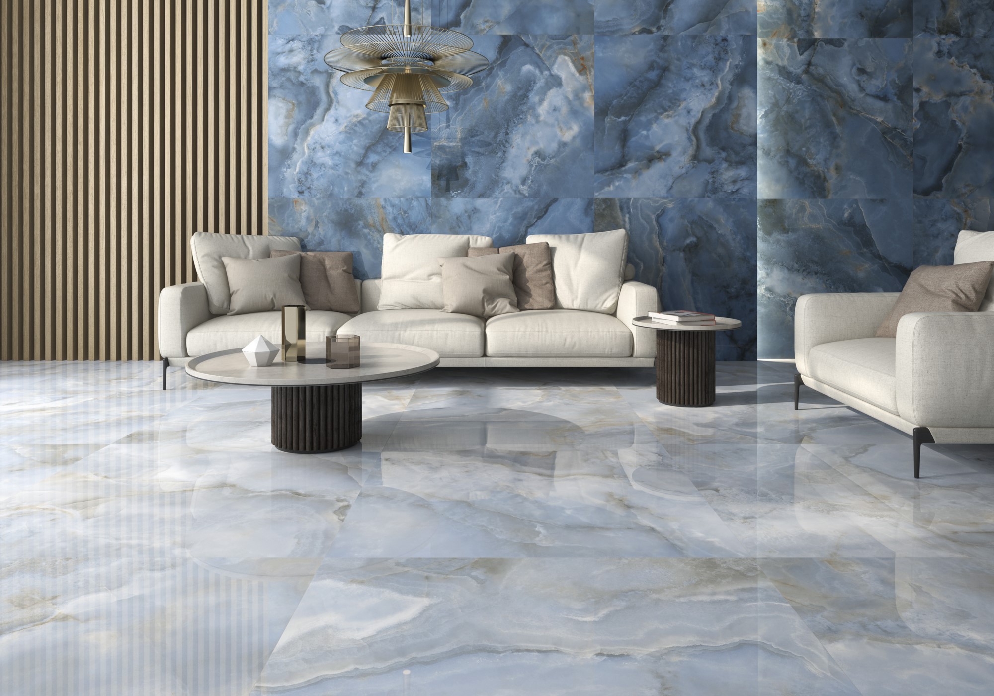Керамогранит Geotiles Они жемчужный 60x120 (1,44) арт. 76032
