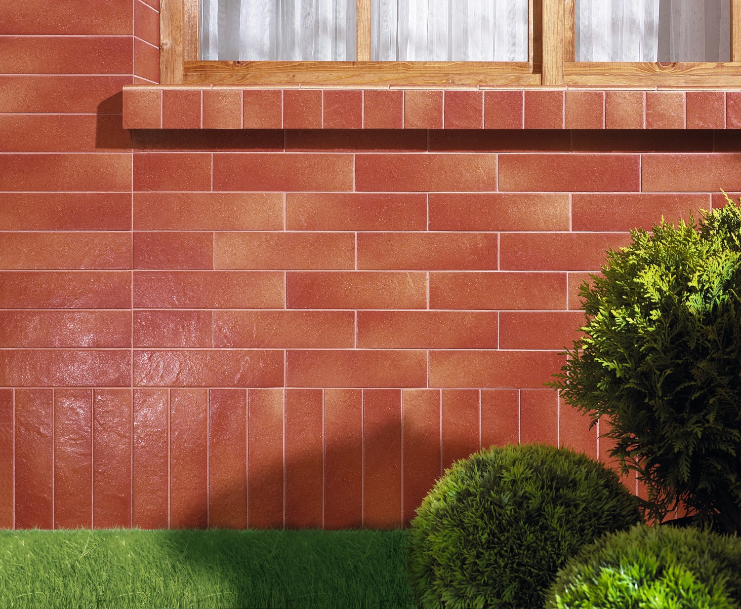 Плитка фасадная Ceramika Paradyz Таурус коричневая 24,5x6,6 (0,71)