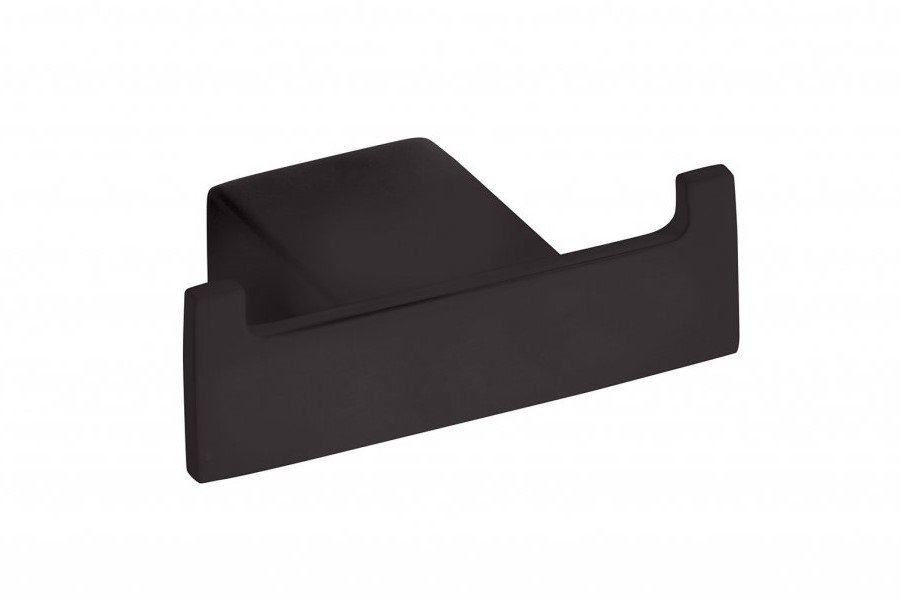 BEMETA NERO Крючок двойной 80х28х39 мм, черный