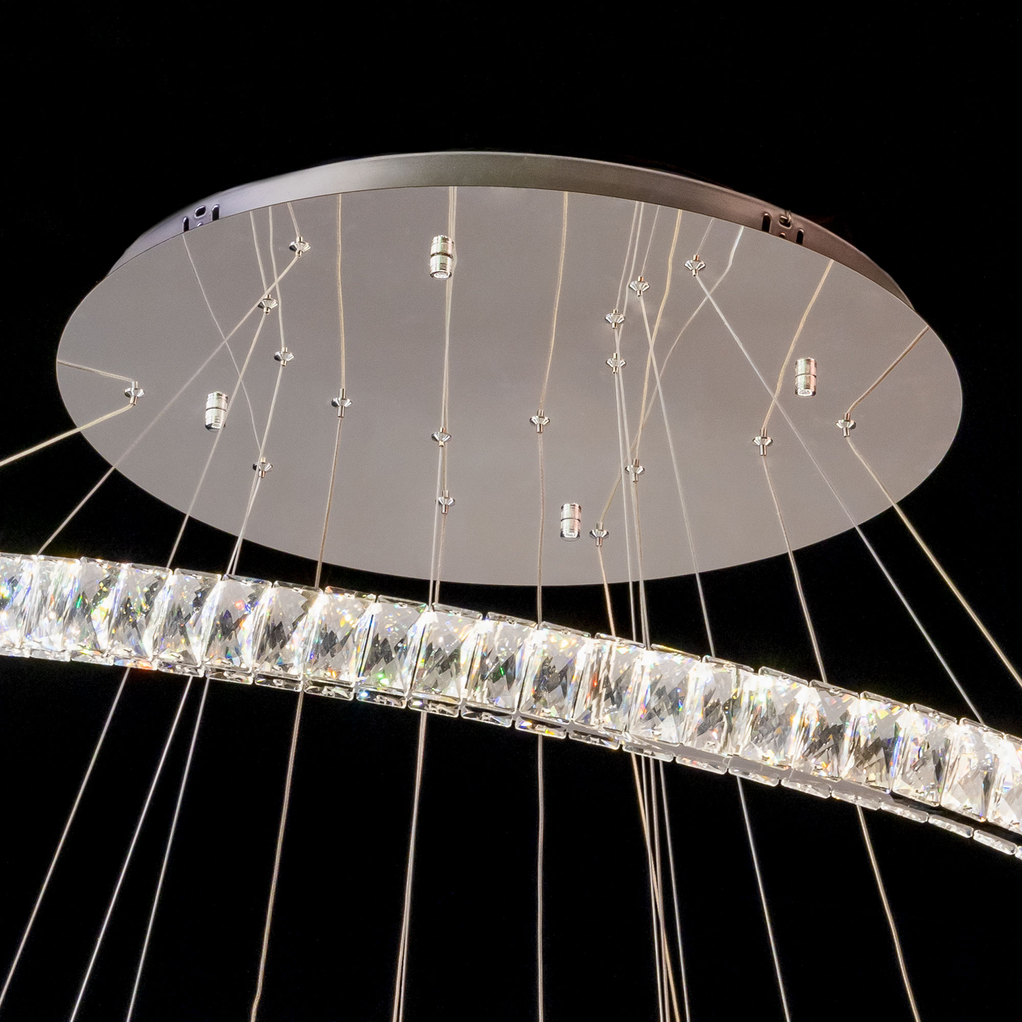 Eletto Olimpia EL330P140 LED Люстра хрустальная с пультом Хром арт. 88245