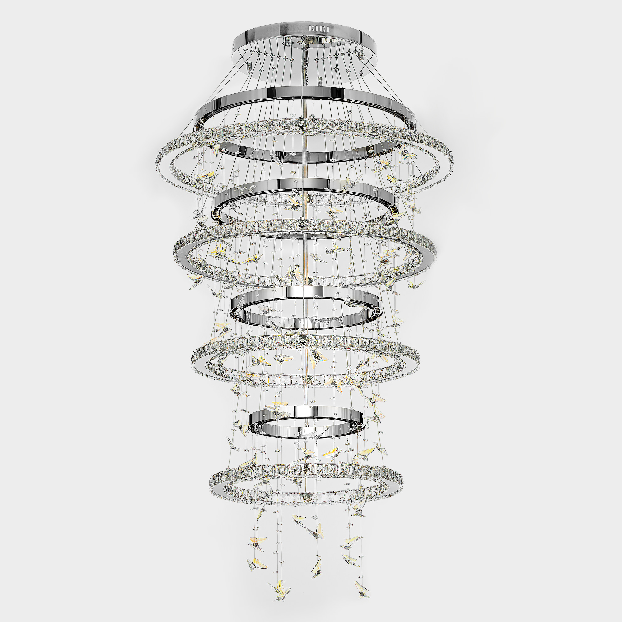 Citilux ETERA CL322090 LED Люстра хрустальная с пультом арт. 89565