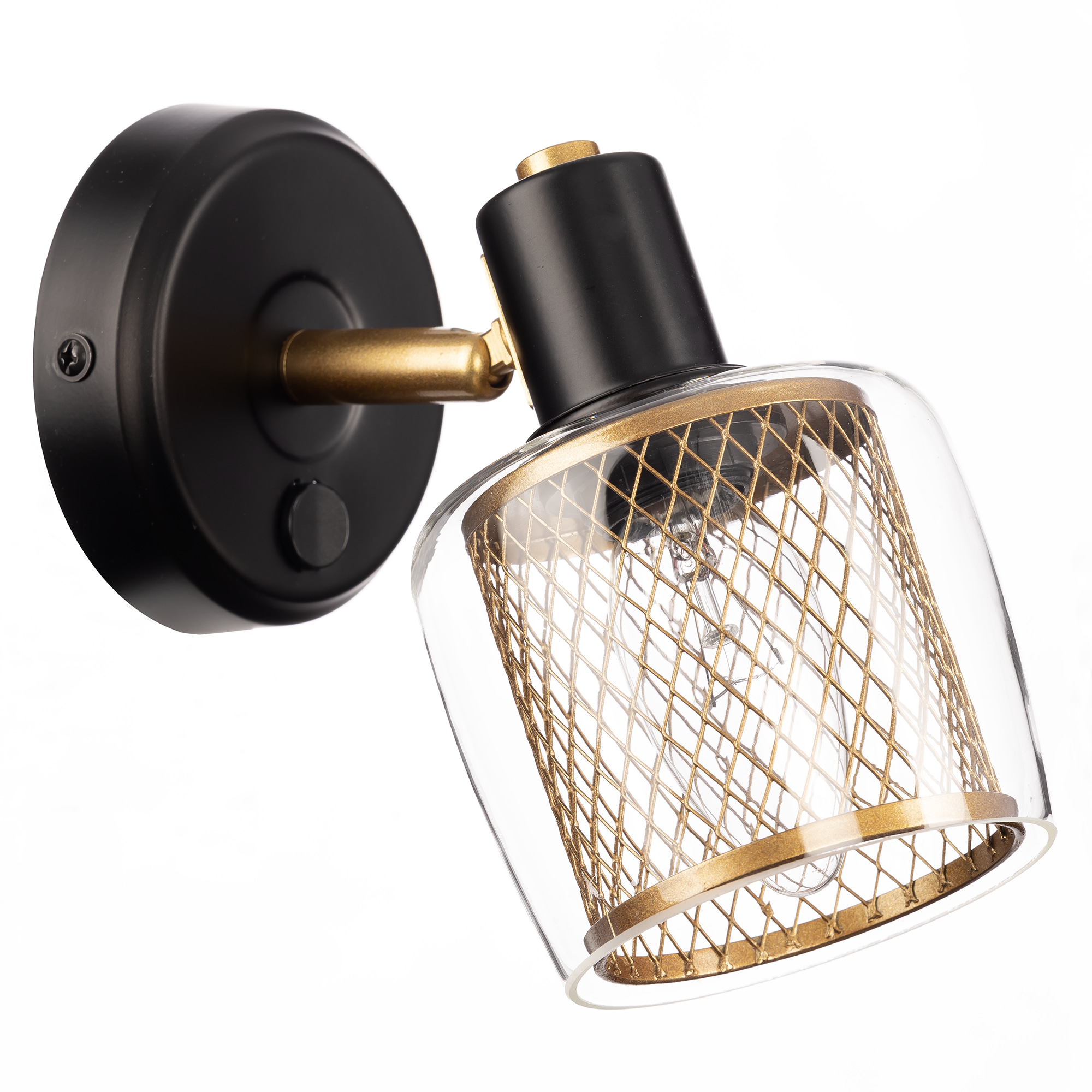 Citilux Смит CL530515 Спот с выключателем Чёрный арт. 89133