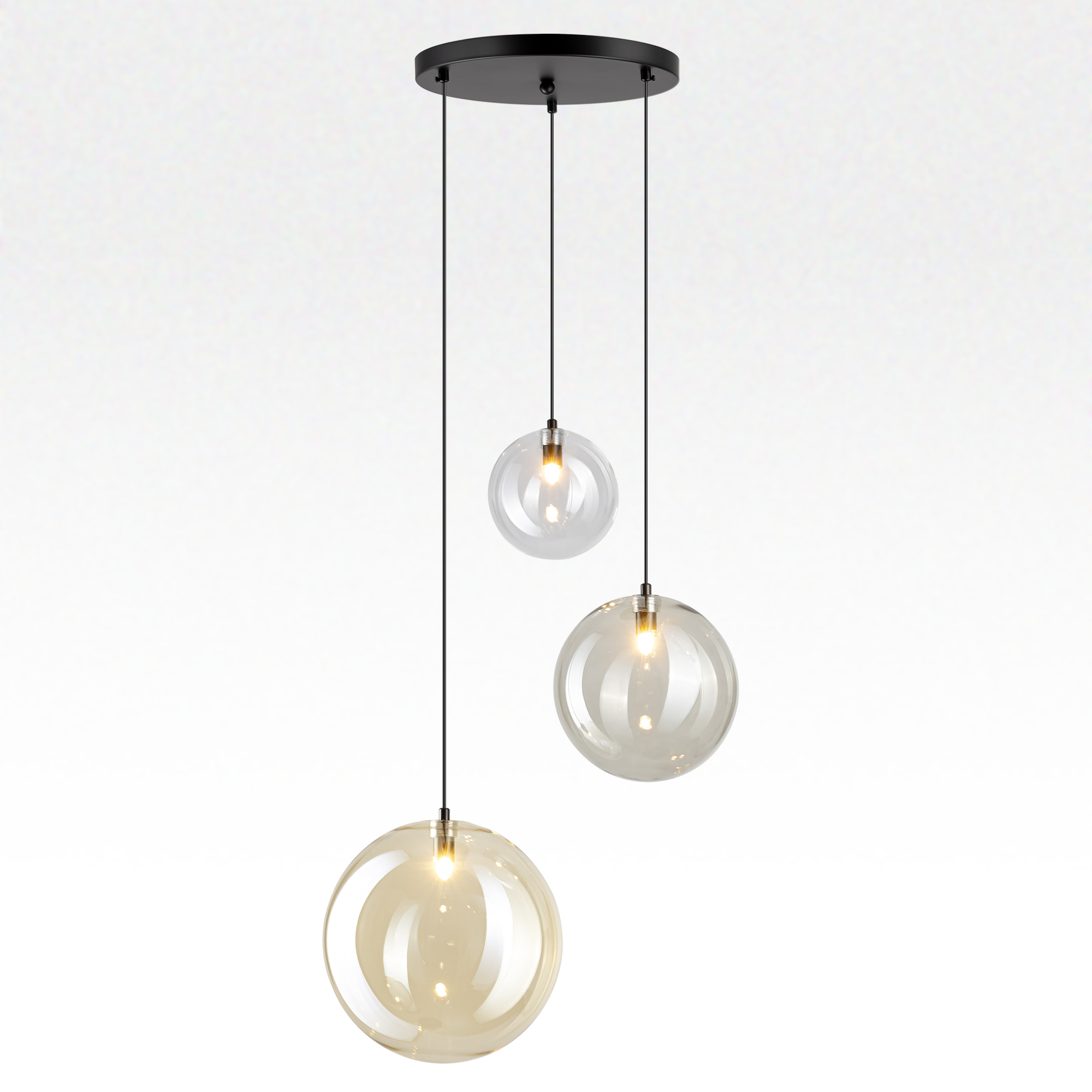 Citilux ORTON CL202133 Люстра каскадная Микс арт. 89585