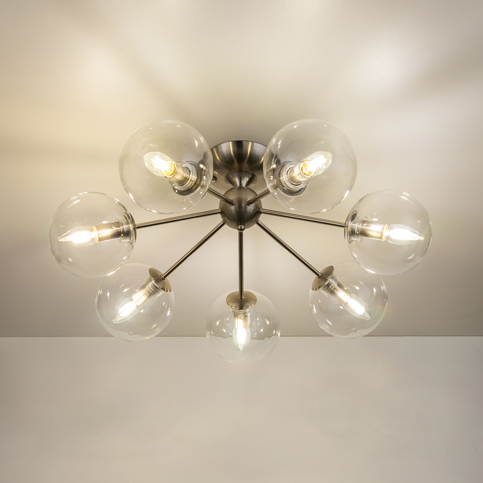 Citilux Томми CL102171 Люстра потолочная Матовый Хром арт. 88514