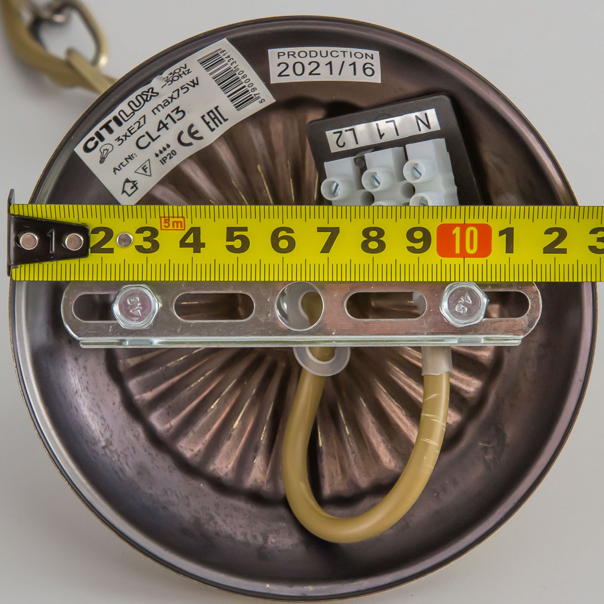 Citilux Латур CL413271 Люстра подвесная Бронза арт. 88678