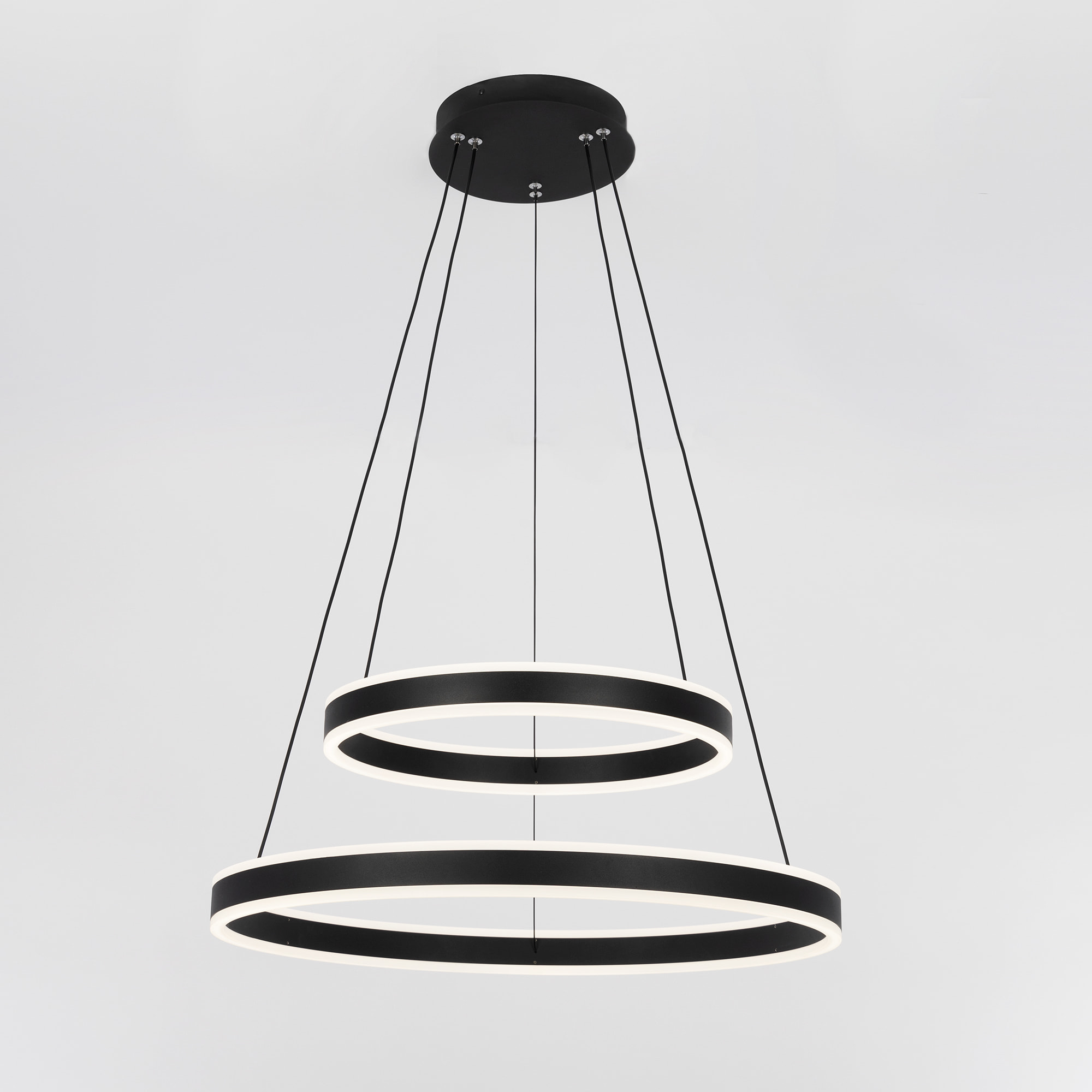 Citilux Дуэт CL719641 LED Люстра подвесная с пультом Чёрная арт. 88900