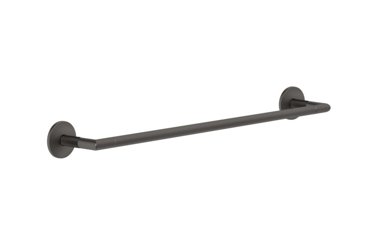 GESSI ANELLO Полотенцедержатель настенный, 45 см, Black Metal Brushed PVD