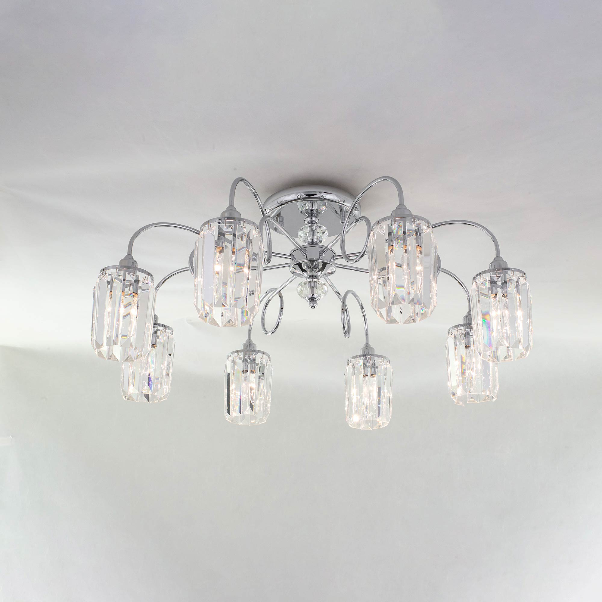 Citilux Синди CL330181 Люстра хрустальная Хром арт. 88327