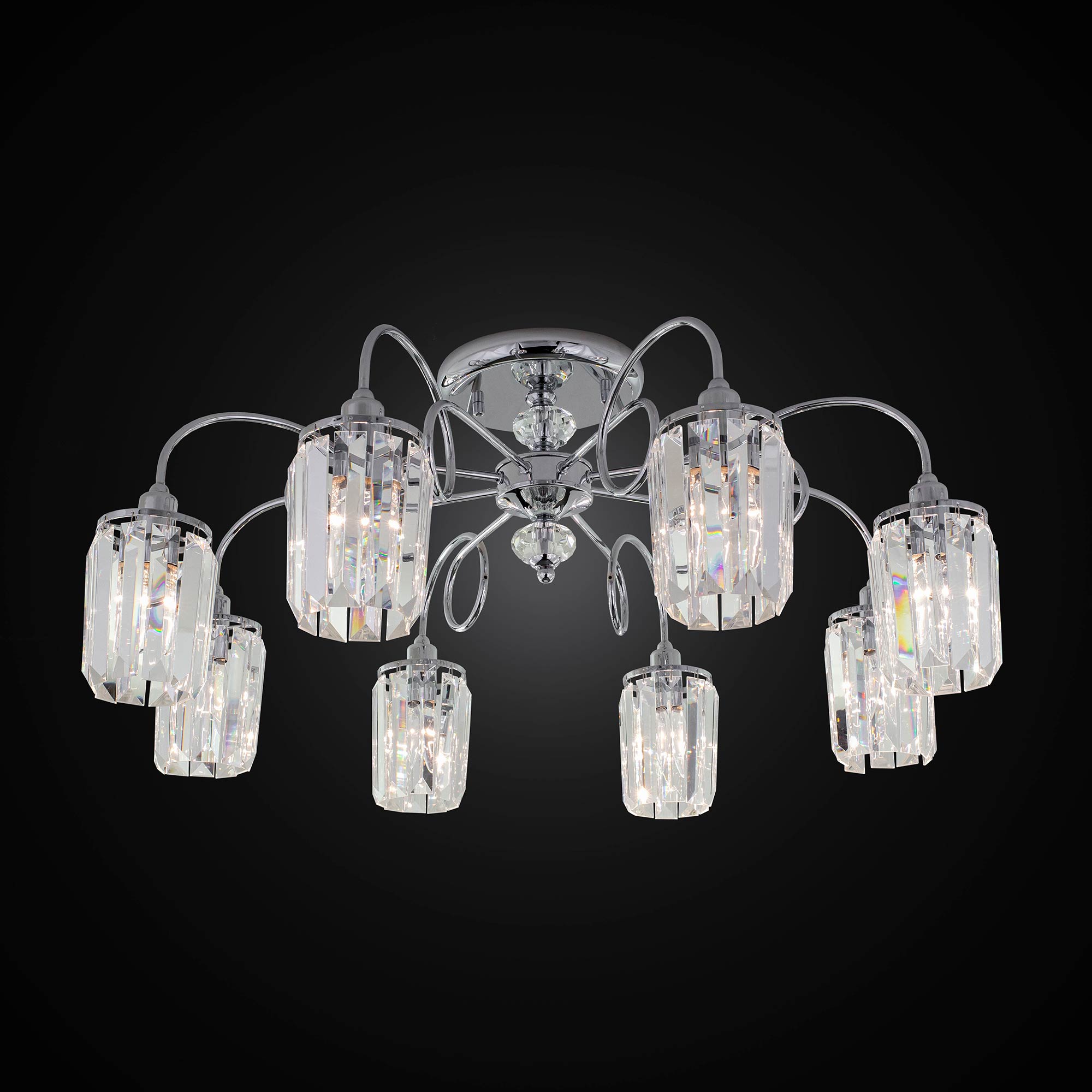Citilux Синди CL330181 Люстра хрустальная Хром арт. 88327