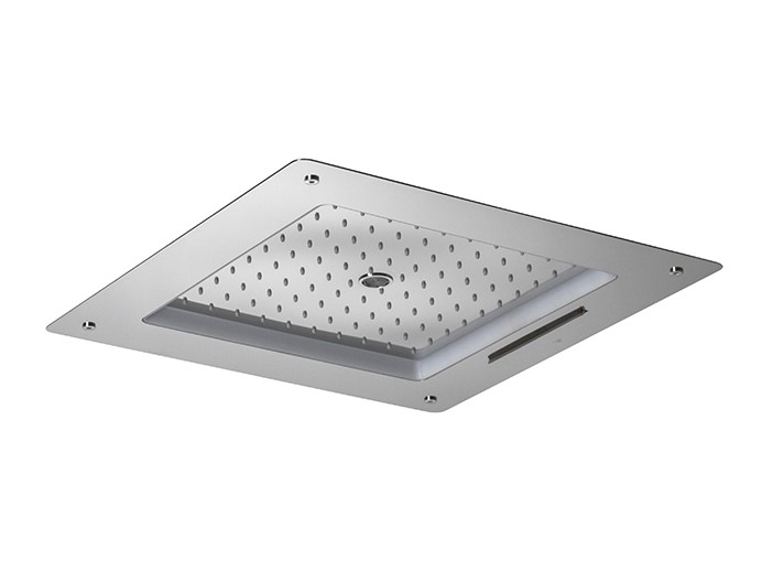 NOKEN LOUNGE Потолочный душ 60х60 см на 3 выхода, polished stainless steel арт. 39585
