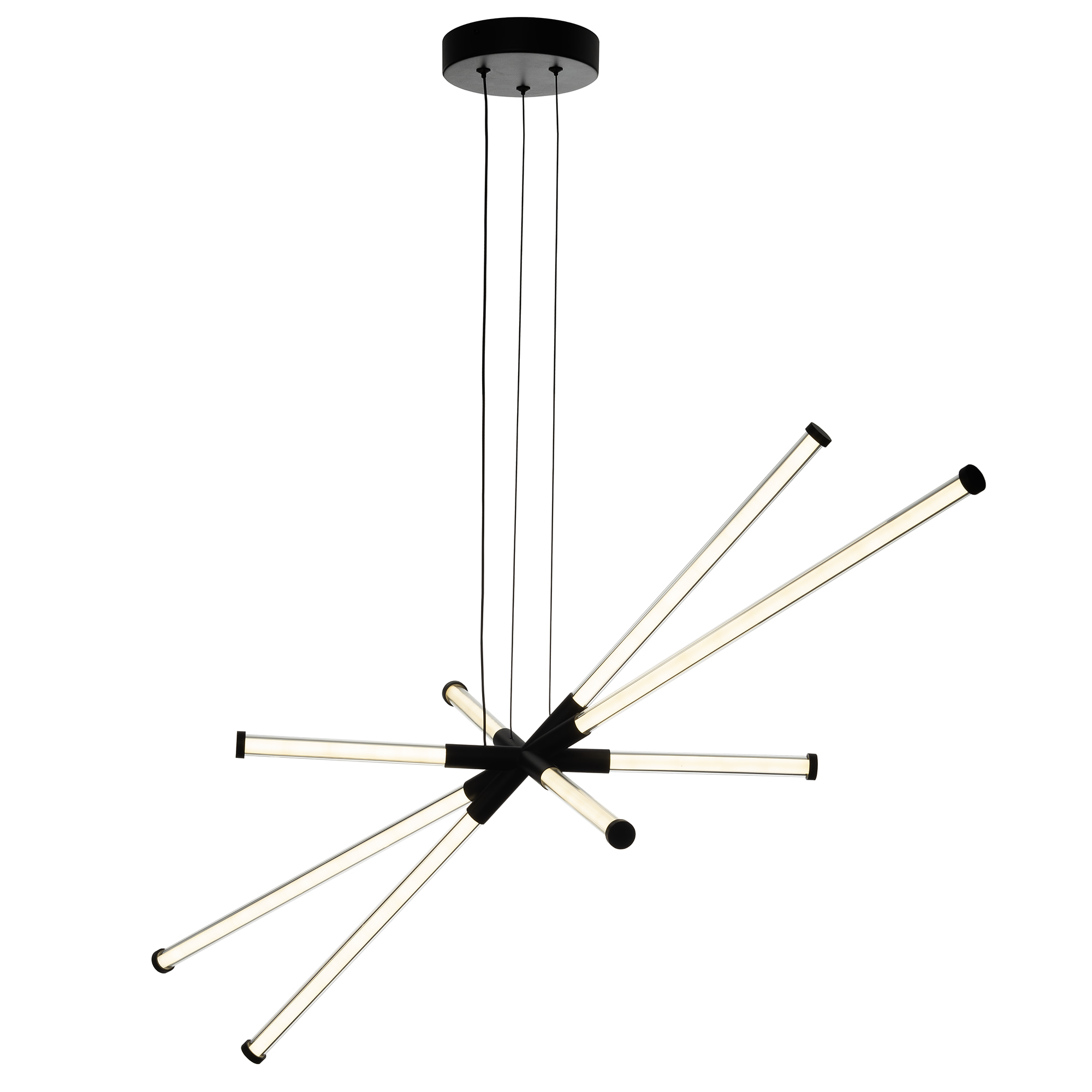 Citilux LUCIA CL217181 Люстра светодиодная подвесная Чёрная арт. 89463