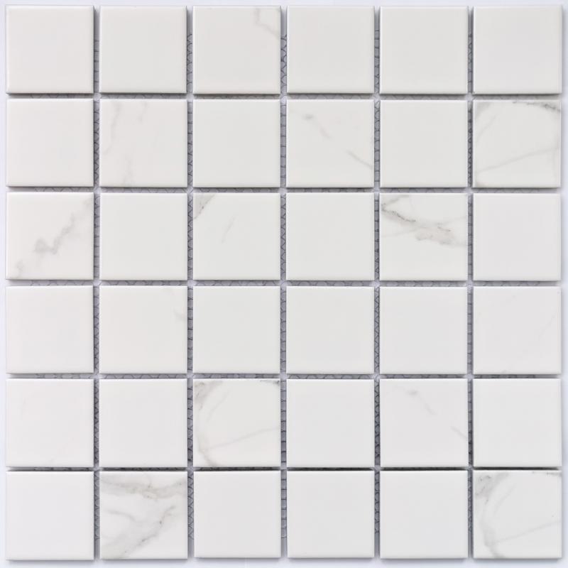 Плитка декоративная керамическая Calacatta-48/Калакатта-48 6*48*48 306*306