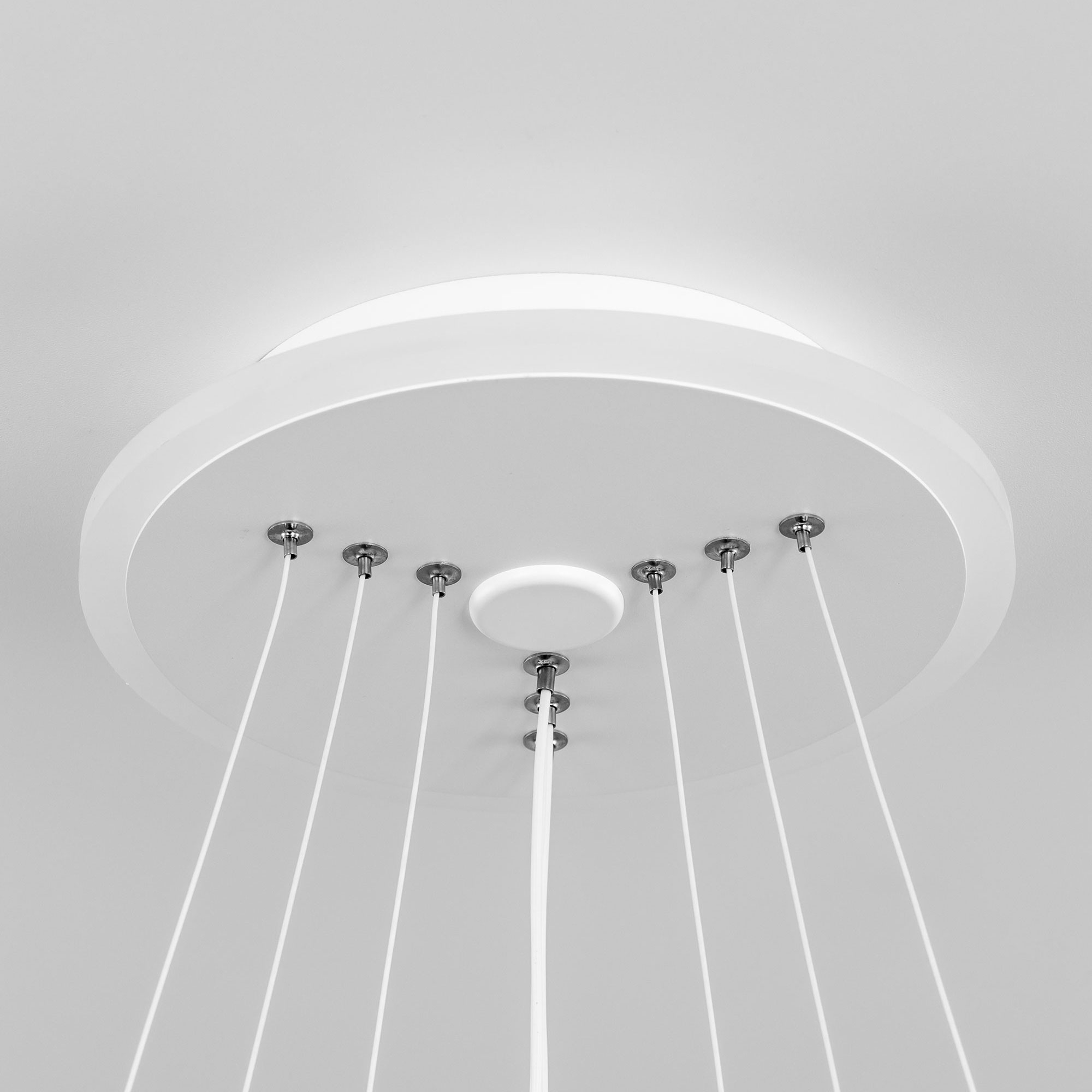 Citilux Неон Смарт CL731A090E RGB Умная подвесная люстра Белая арт. 88801
