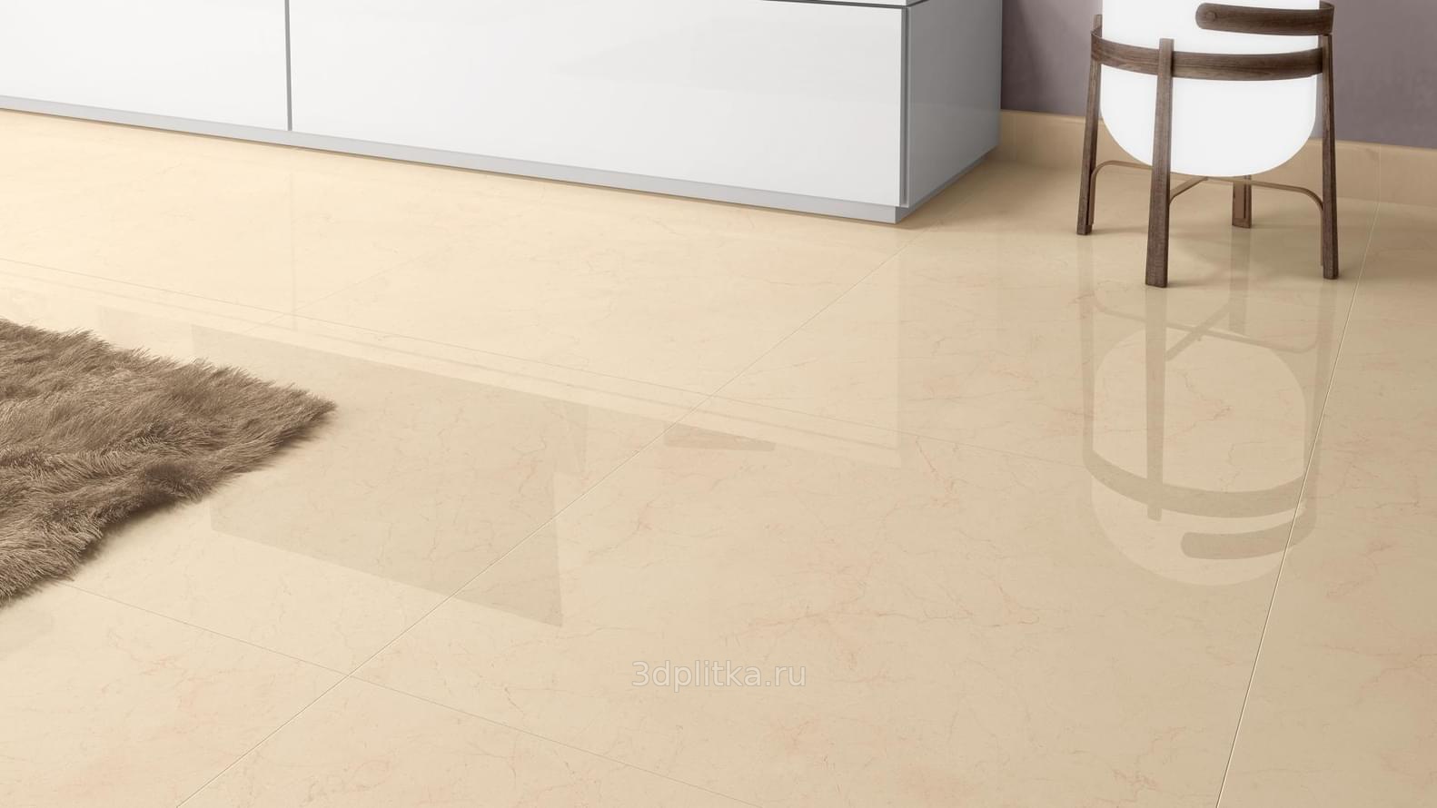 Плитка Pamesa At.Dianum Crema 60,8x60,8 (F) (1,85 кв.м.)