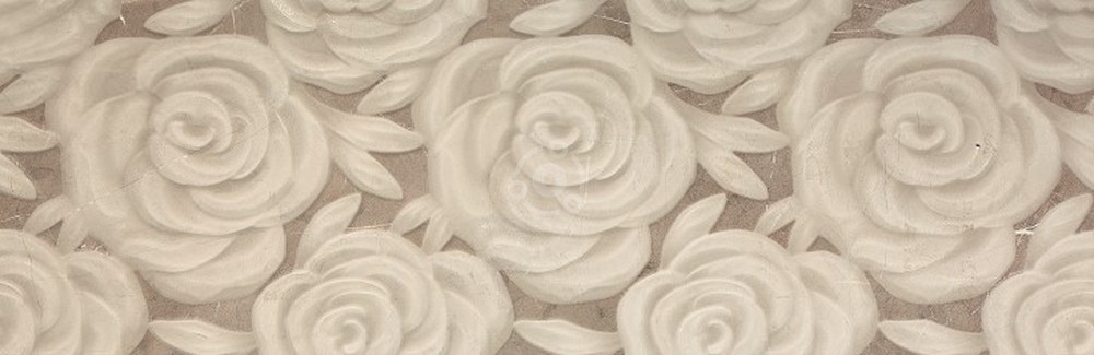 Плитка Rectificado Crema Relieve Rose 30х90 см 9535 арт. 128995