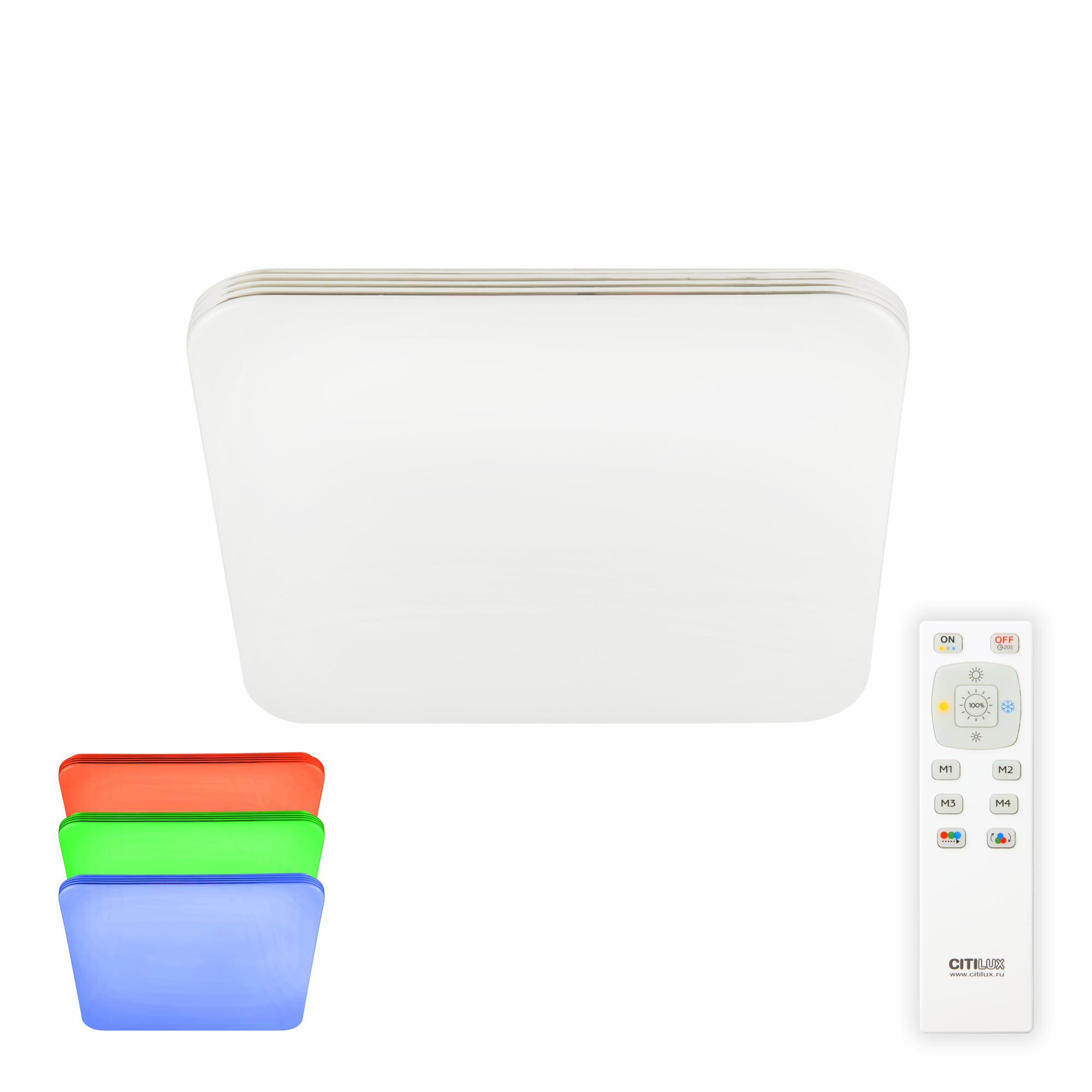 Citilux Симпла CL714K330G RGB Люстра светодиодная с пультом арт. 126370