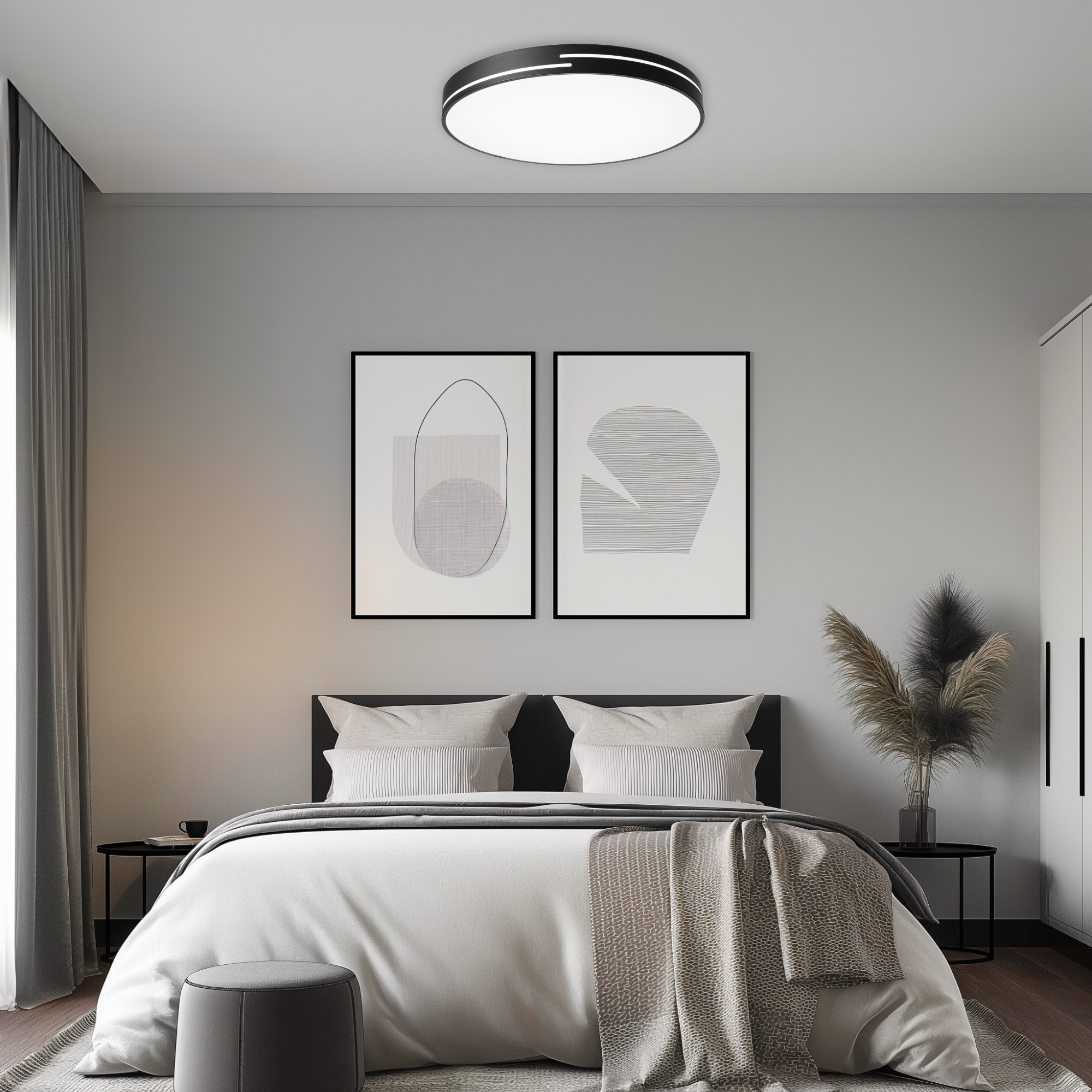 Citilux Купер Лайн CL72495GL1 LED RGB Светильник с пультом Чёрный арт. 89241