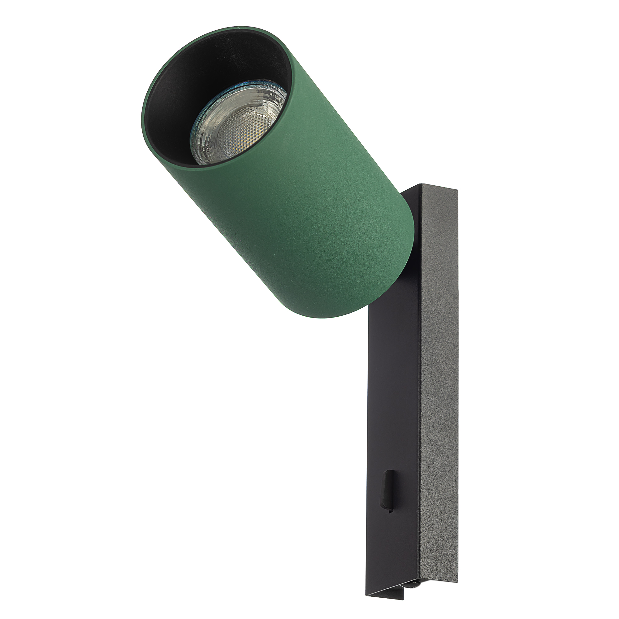 Citilux AXEL CL512515 Спот поворотный с выключателем Зелёный арт. 129437