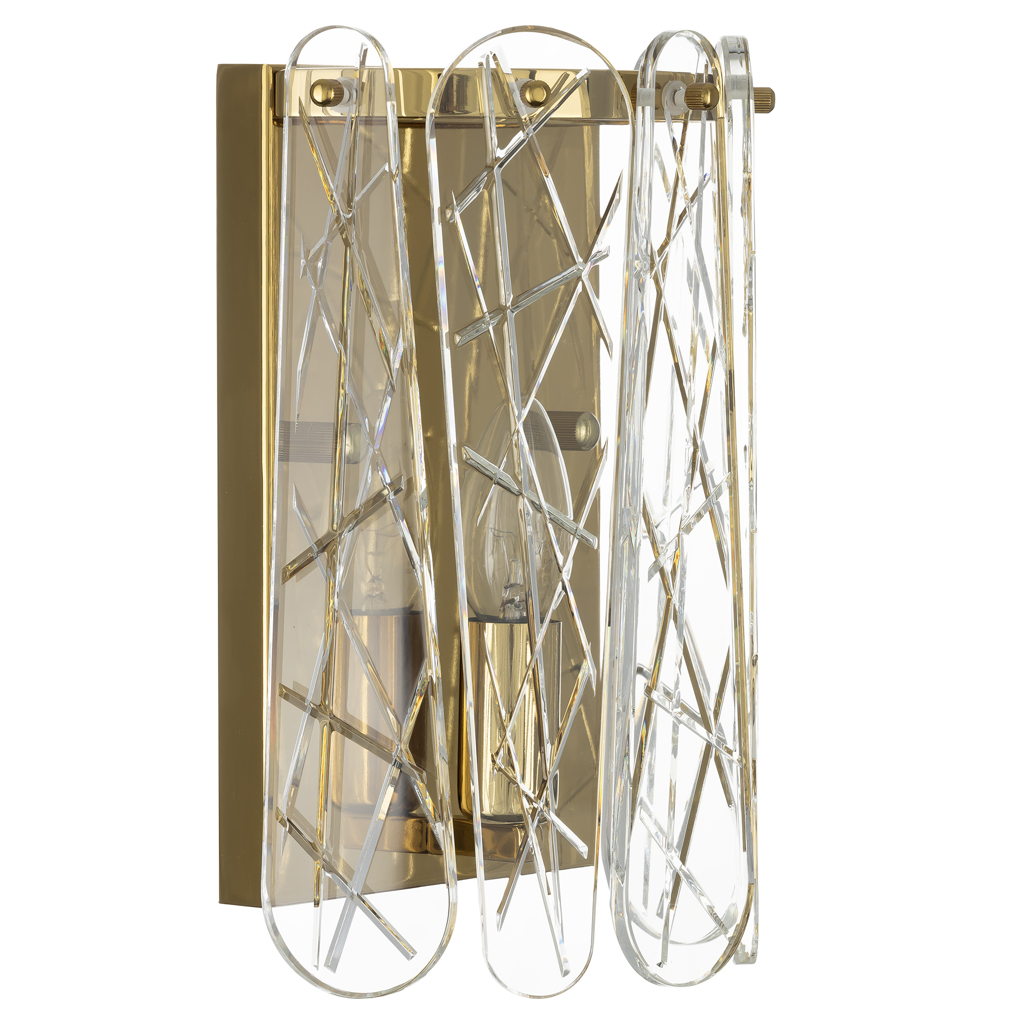 Citilux TALLA CL318412 Бра хрустальное Золото арт. 89504