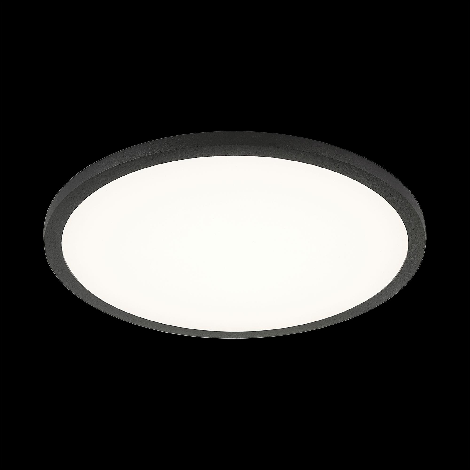 Citilux Омега CLD50R152 LED Встраиваемый светильник с диммером Чёрный арт. 88401
