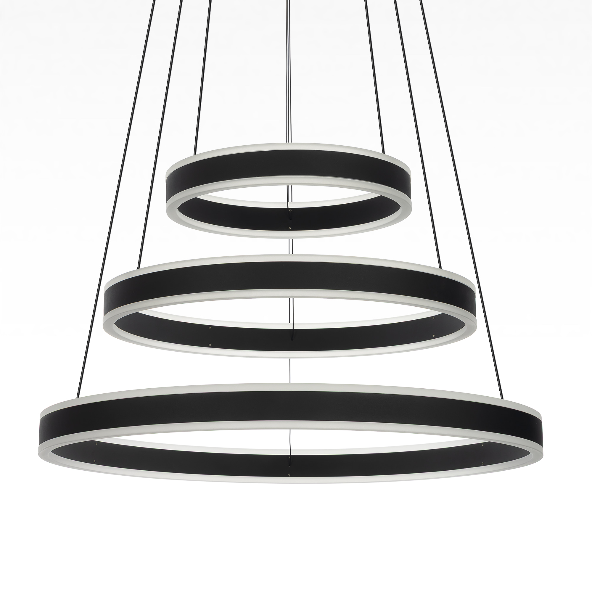 Citilux Дуэт CL719651 LED Люстра подвесная с пультом Чёрная арт. 89028