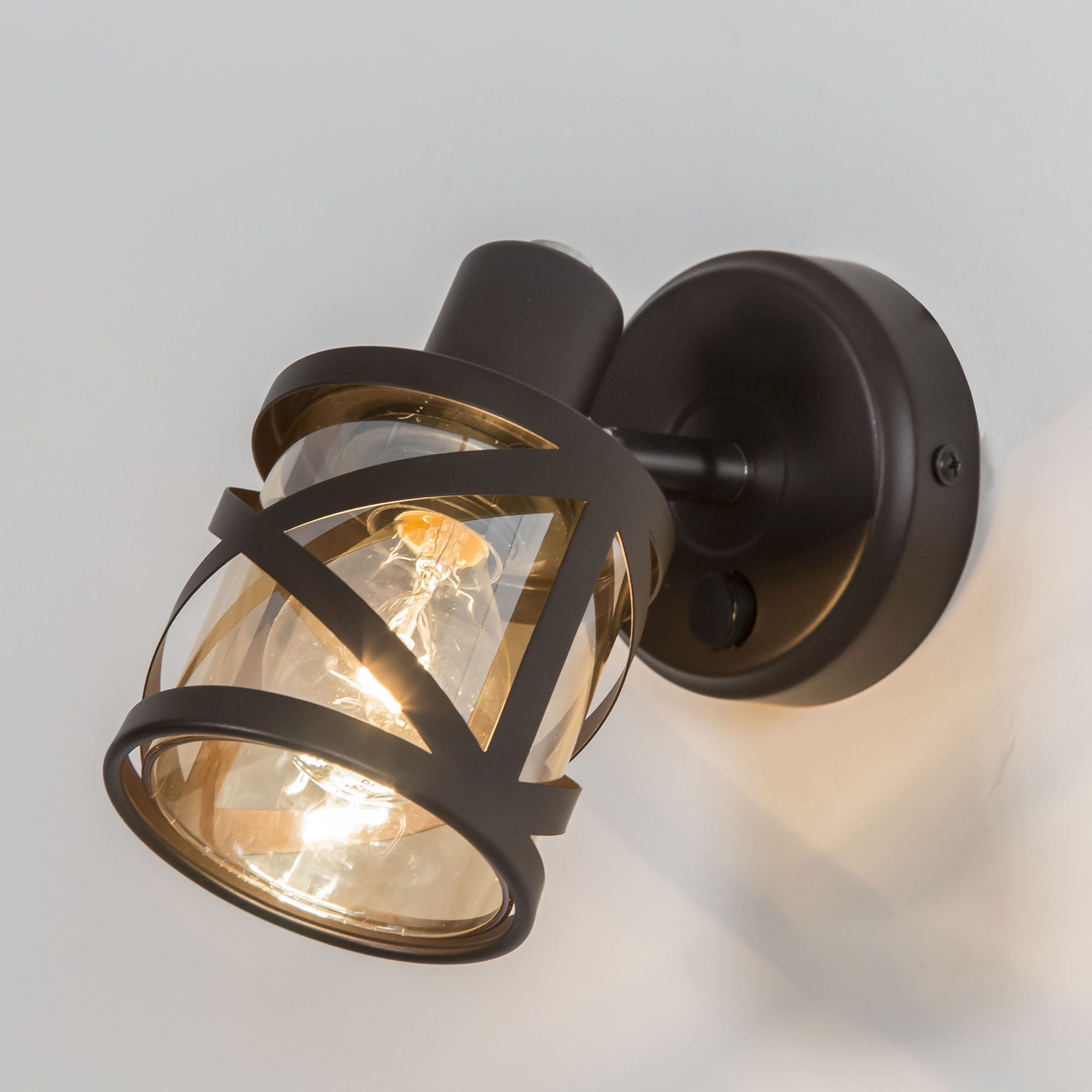 Citilux Гессен CL536615 Спот поворотный с выключателем Венге арт. 88482