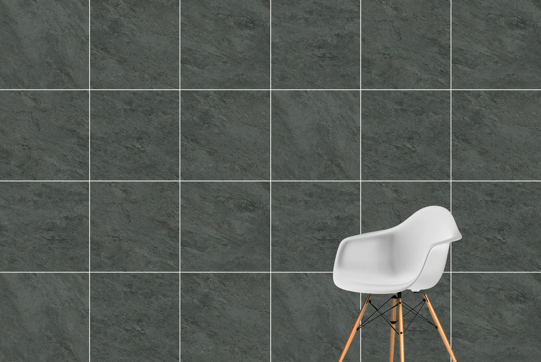 Керамогранит Vitra Кварстоун антрацит 60x60 (1,80) арт. 76919
