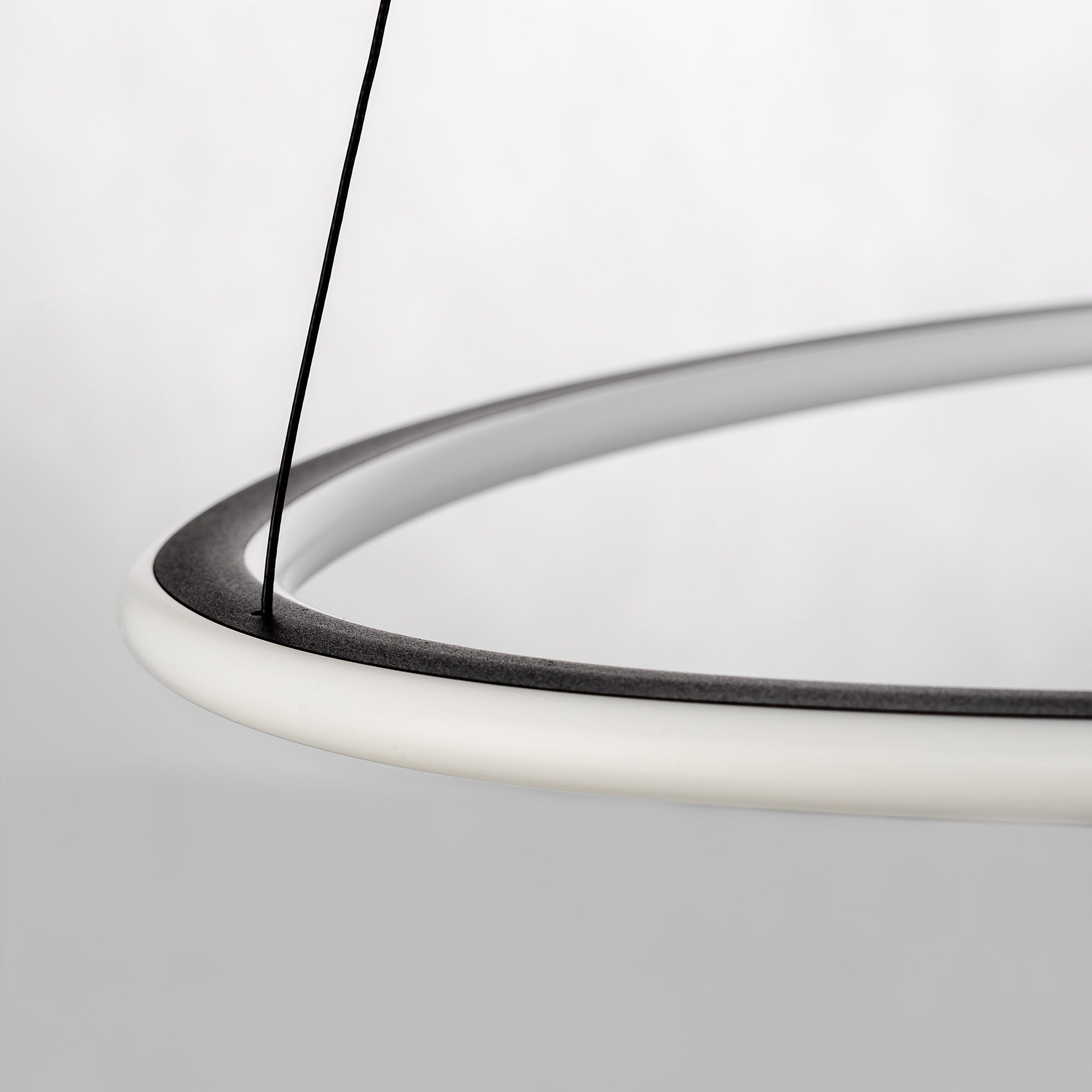 Citilux TRIO CL215B051 LED Люстра подвесная с пультом Чёрная арт. 89390