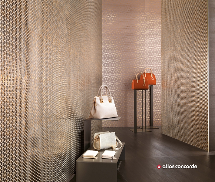 MEK Medium Mosaico Chevron Wall