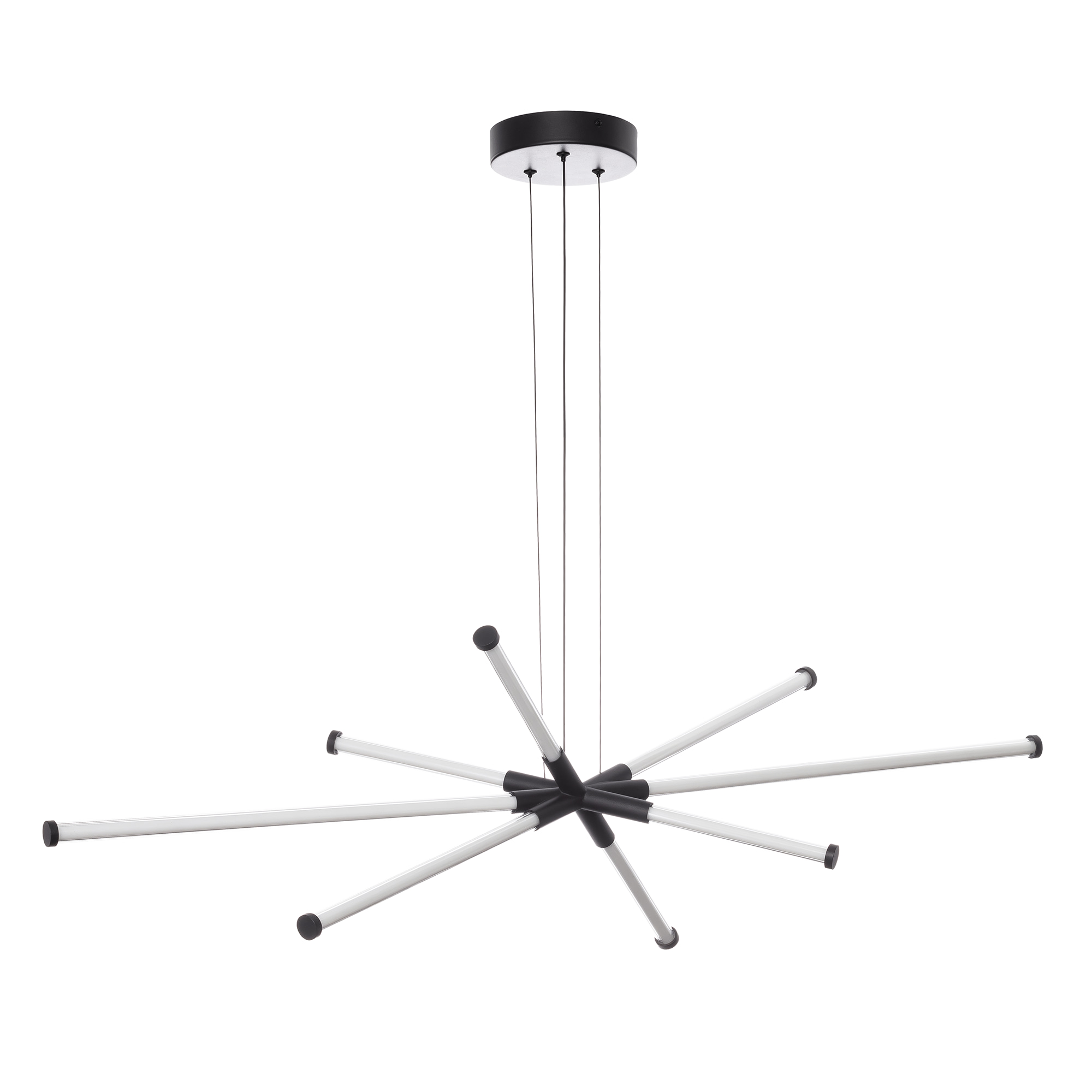 Citilux LUCIA CL217181 Люстра светодиодная подвесная Чёрная арт. 89463