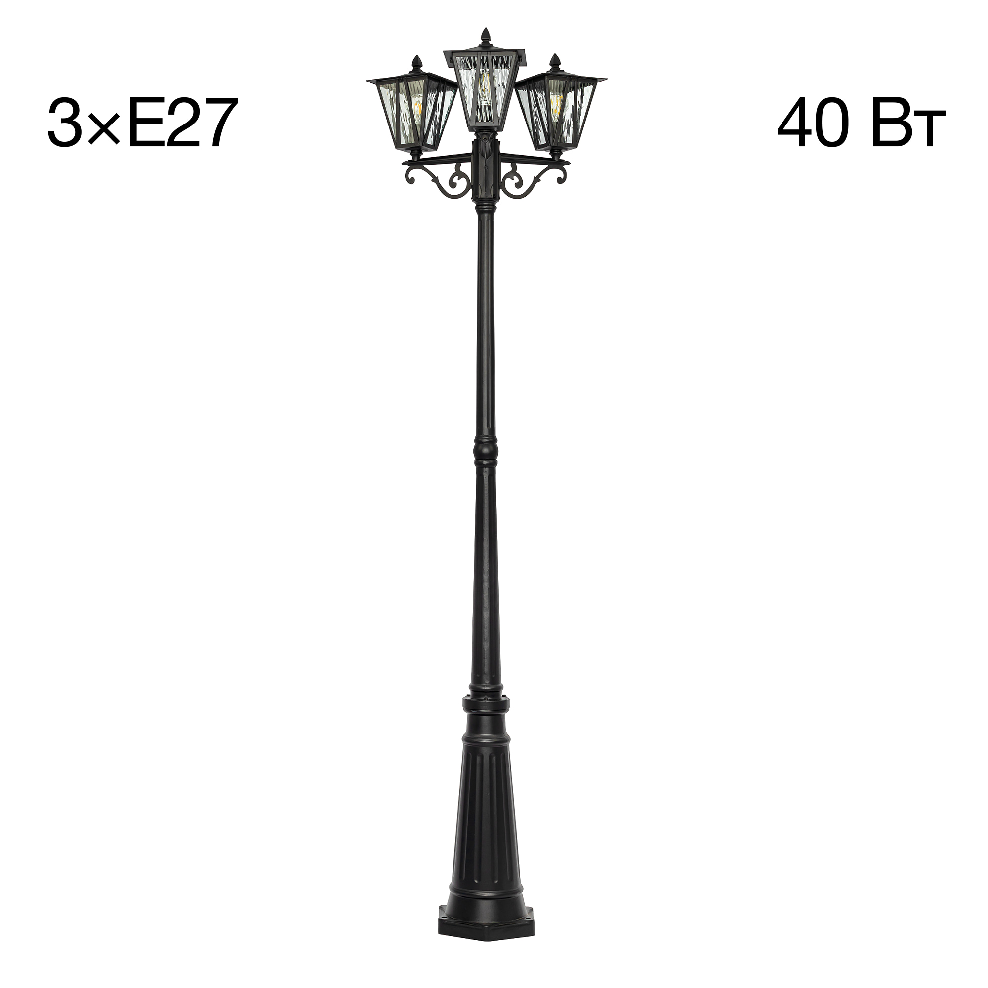 Citilux FORTS CLU09P3 Уличный парковый светильник арт. 89578
