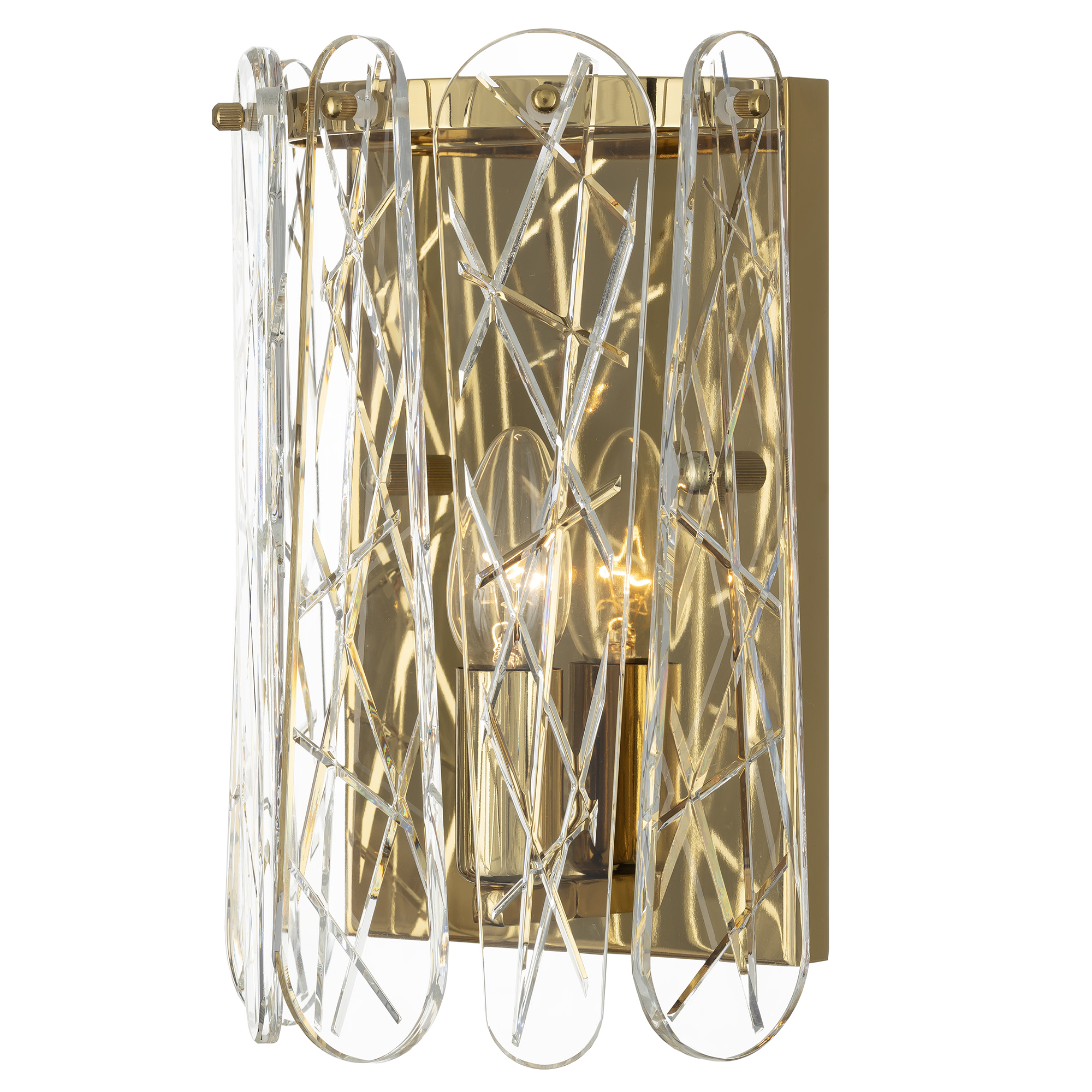 Citilux TALLA CL318412 Бра хрустальное Золото арт. 89504