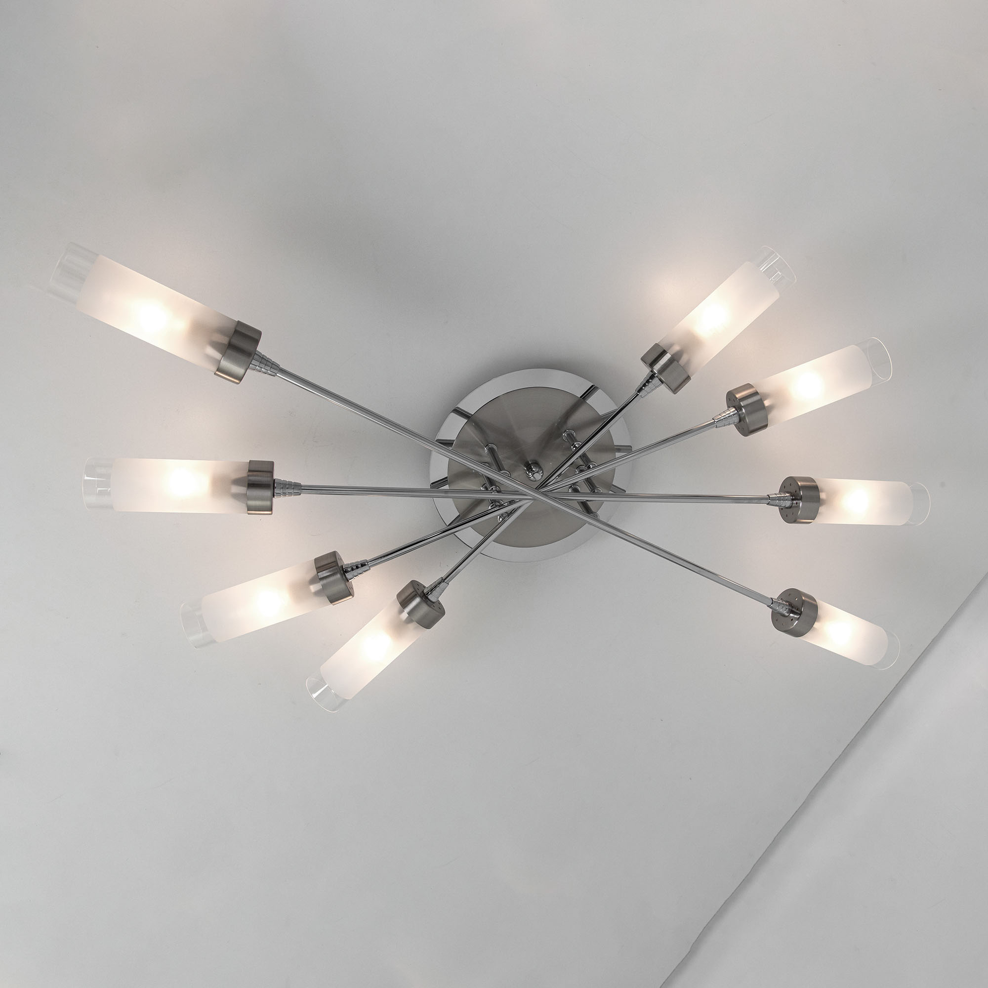 Citilux Хеликс CL109181 Люстра потолочная Матовый Хром арт. 88296