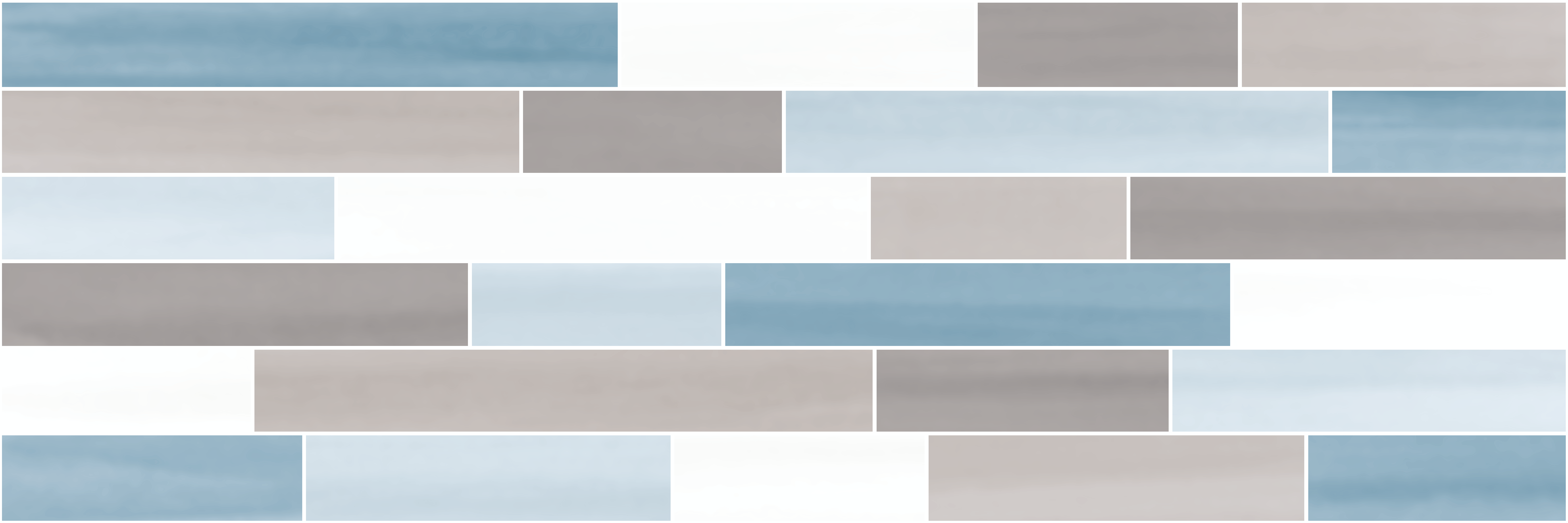 CRISTAL MURETTO GRIGIO/AZZURO 20x60 арт. 48347