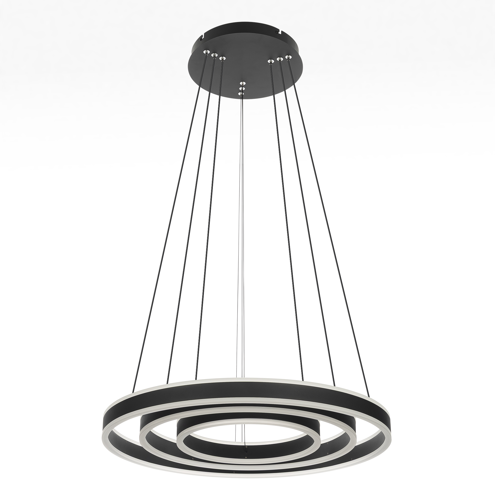 Citilux Дуэт CL719651 LED Люстра подвесная с пультом Чёрная арт. 89028