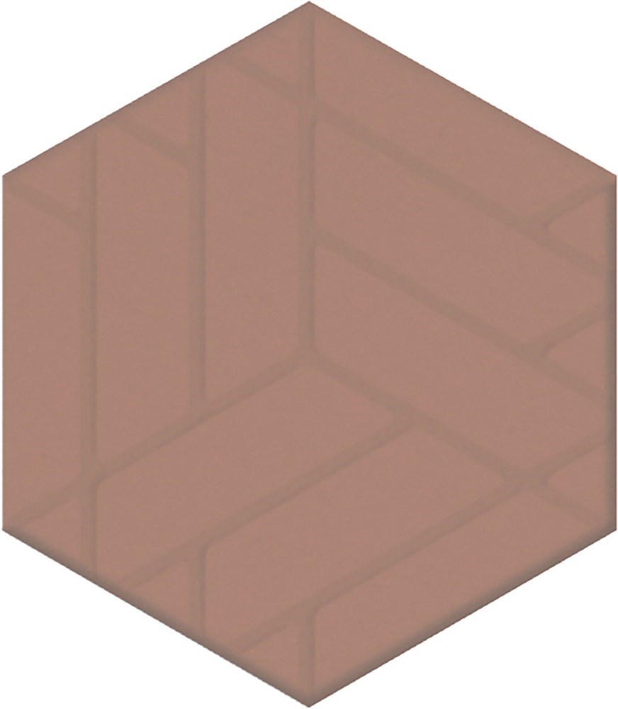 OS/D241/63010 Декор Агуста розовый матовый 6x5,2x0,69
