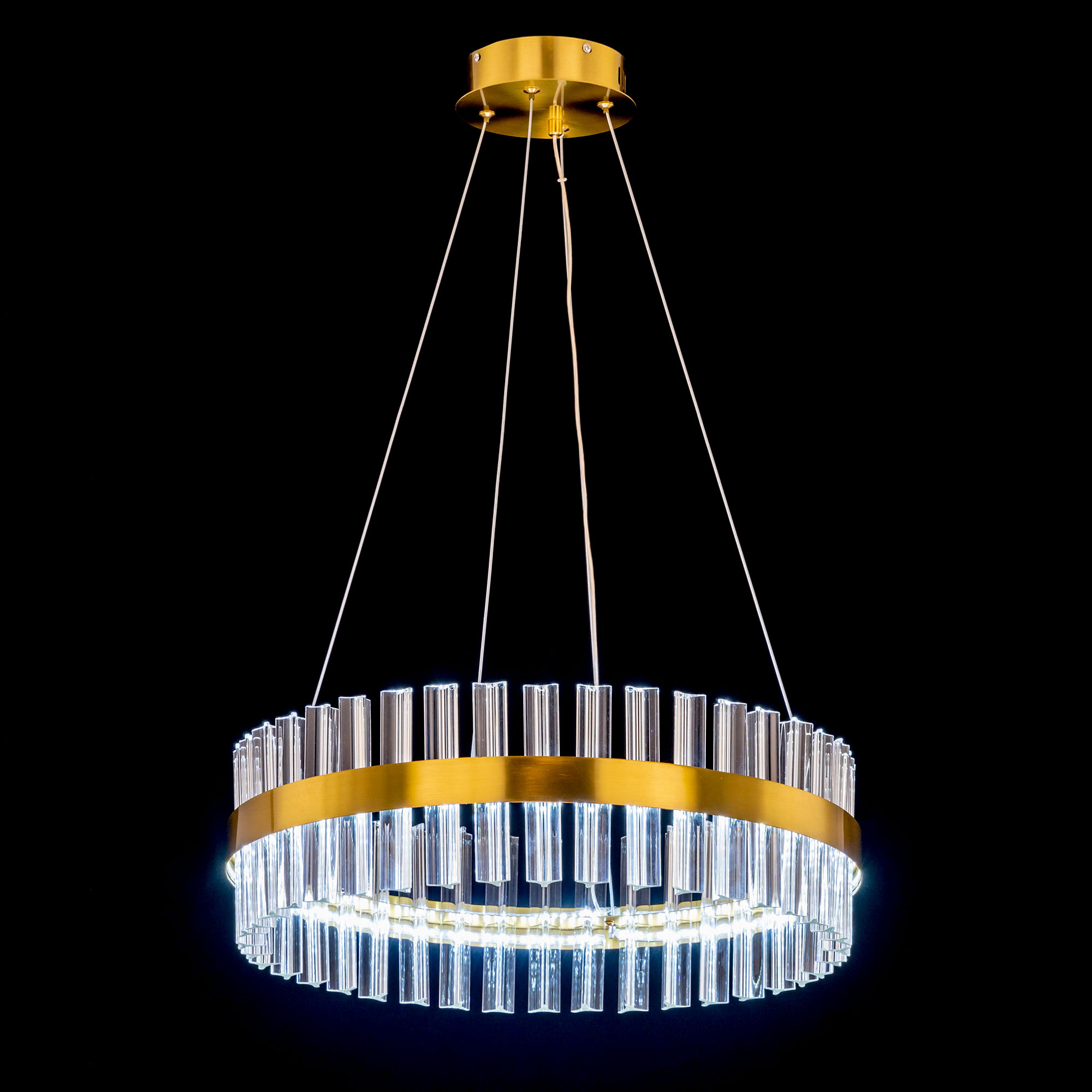 Citilux Рианна CL337053 LED Люстра хрустальная с пультом Бронза арт. 88881