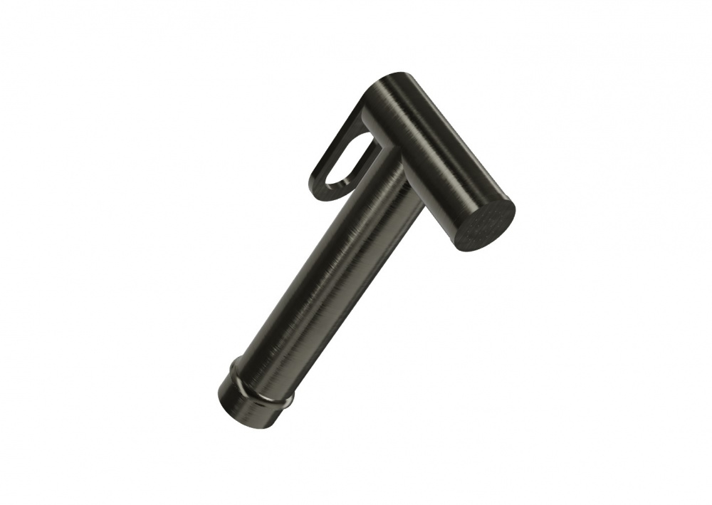 TREEMME Лейка для гигиенического душа, CZ Brushed black chrome арт. 39526