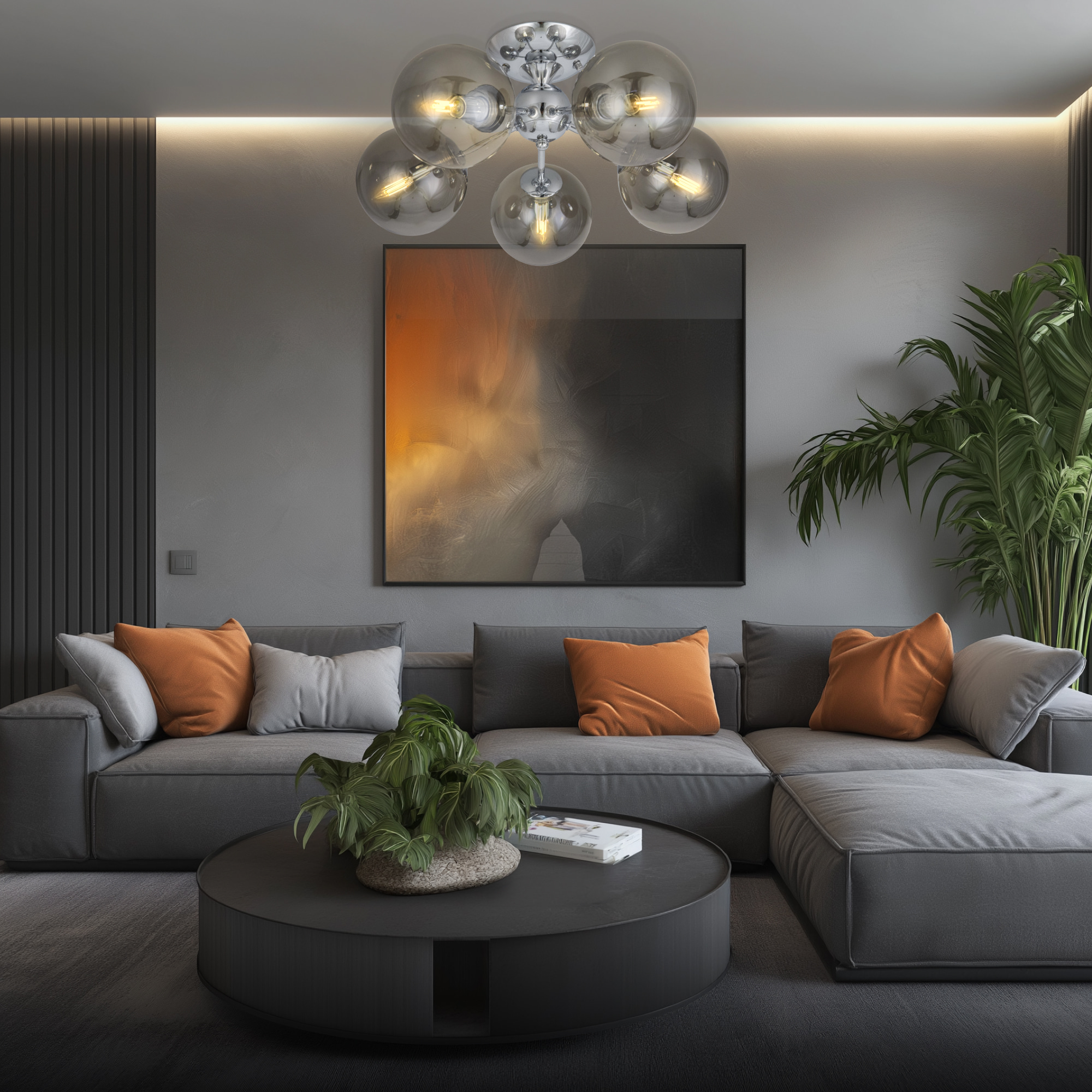 Citilux Томми CL102150 Люстра потолочная Хром арт. 88527