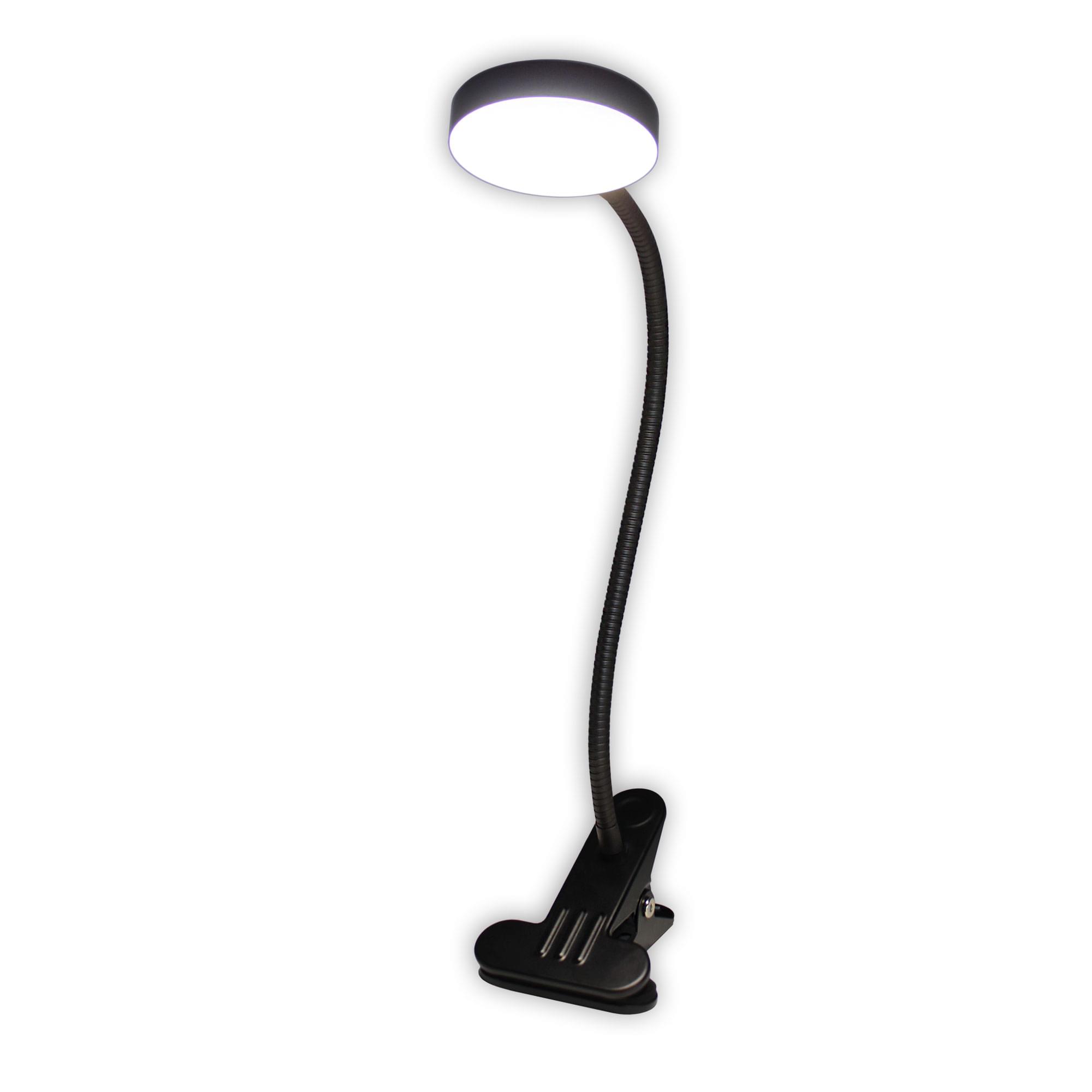 Citilux Ньютон CL803071N LED Лампа на прищепке с диммером Чёрная арт. 88060
