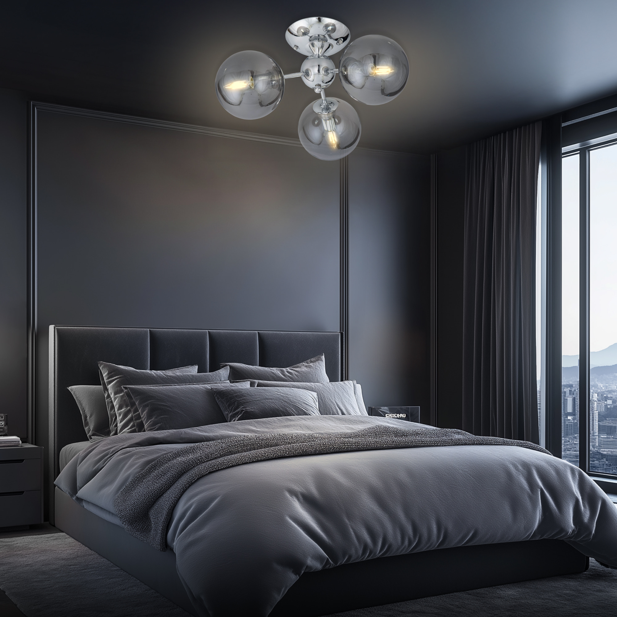 Citilux Томми CL102130 Люстра потолочная Хром арт. 88531