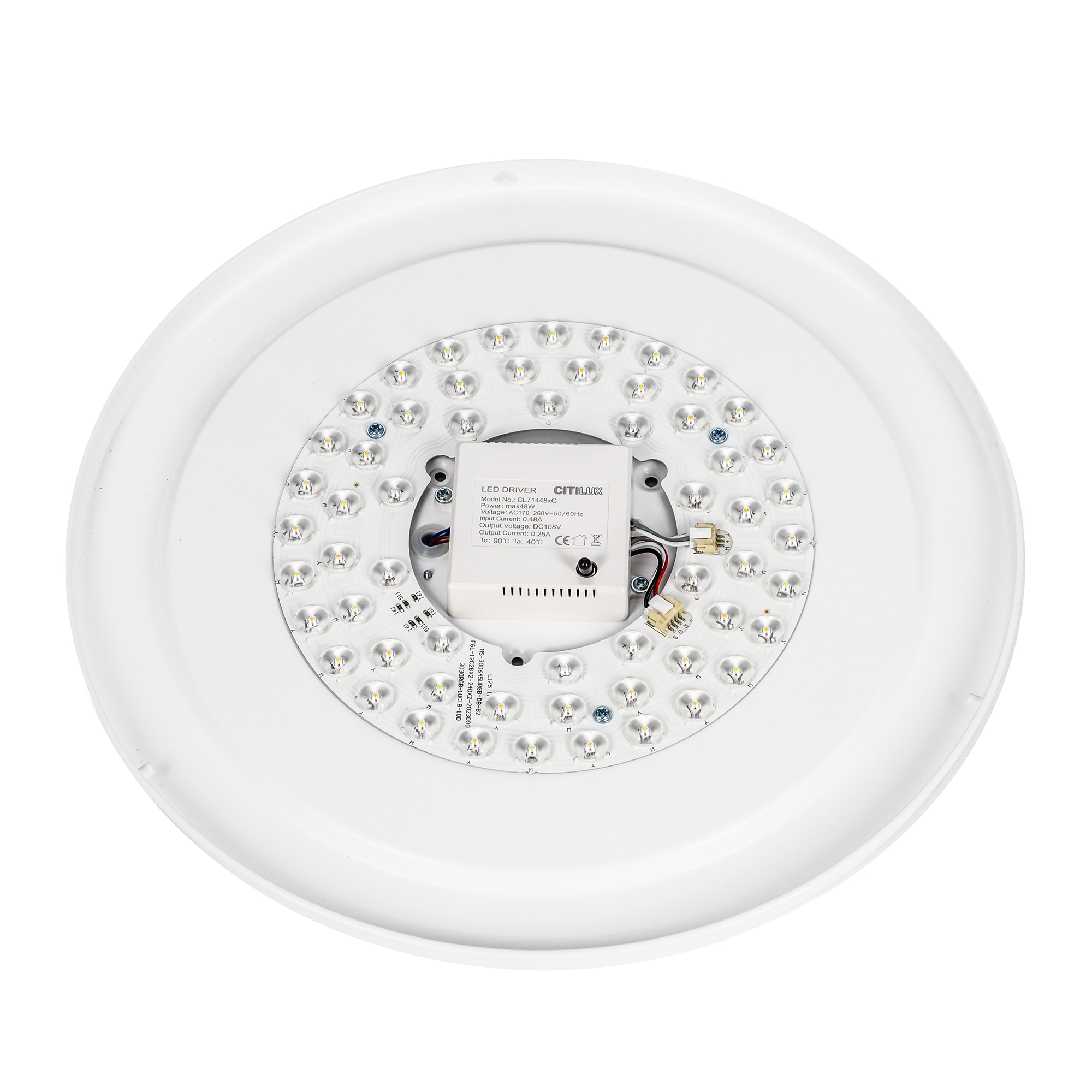 Citilux BOSS CL751350G LED RGB Светильник с пультом Белый арт. 89176