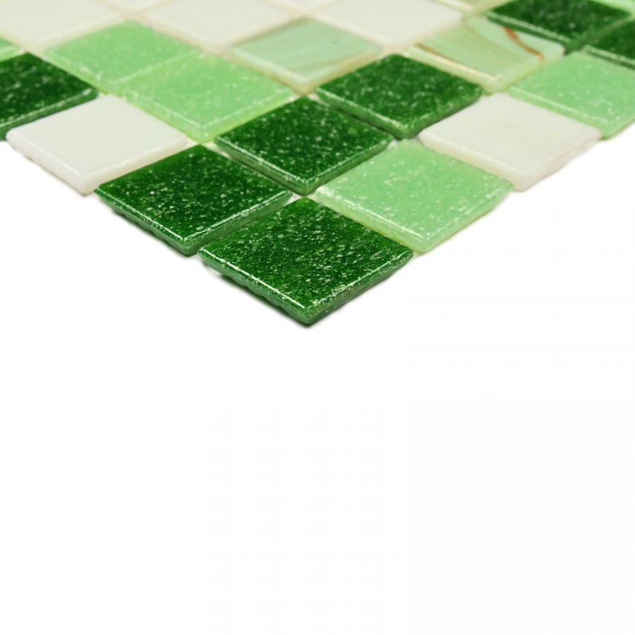 Плитка декоративная стеклянная Grass/Трава 4*20*20 327*327
