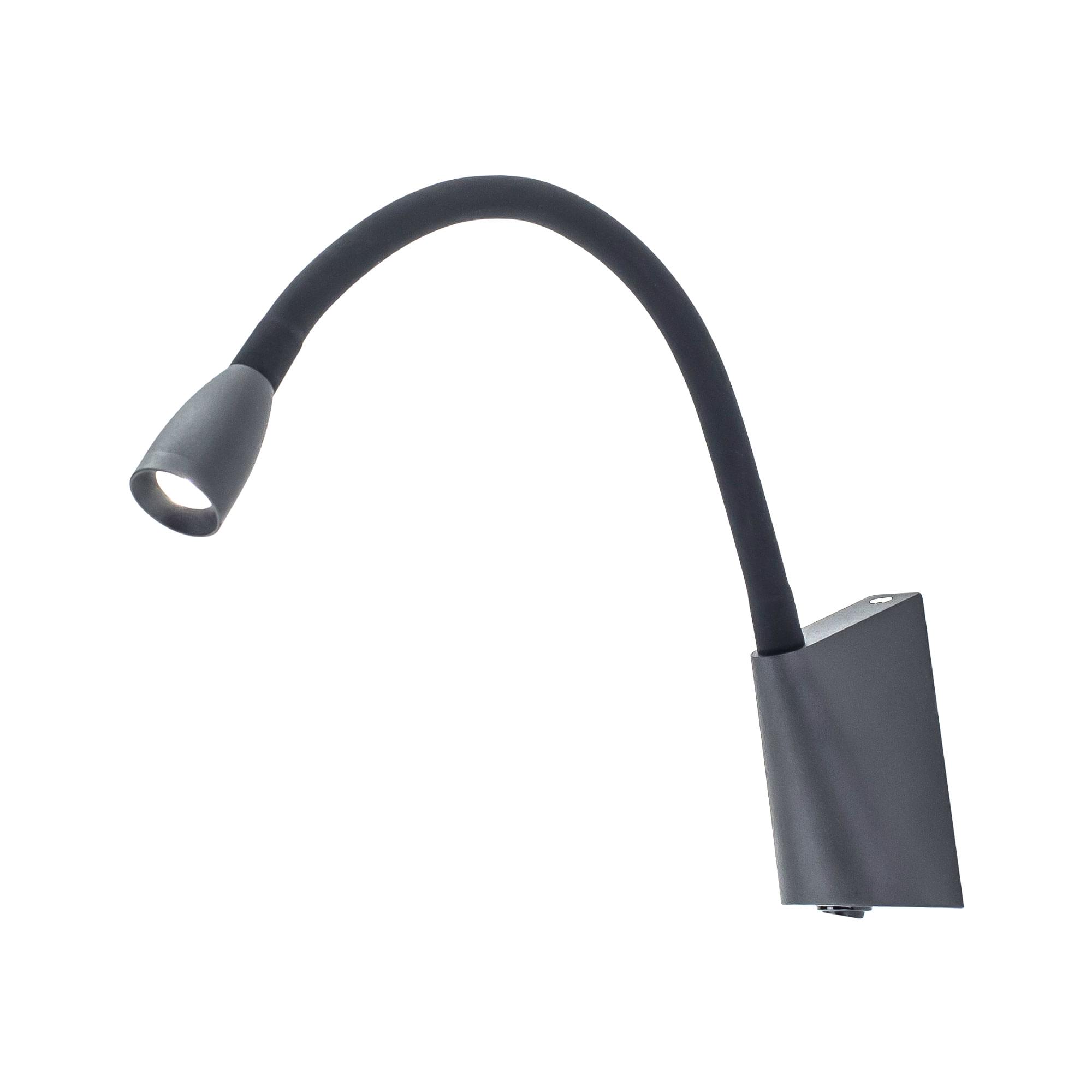 Citilux Декарт CL704341 LED Бра гибкое с выключателем Чёрное арт. 88157